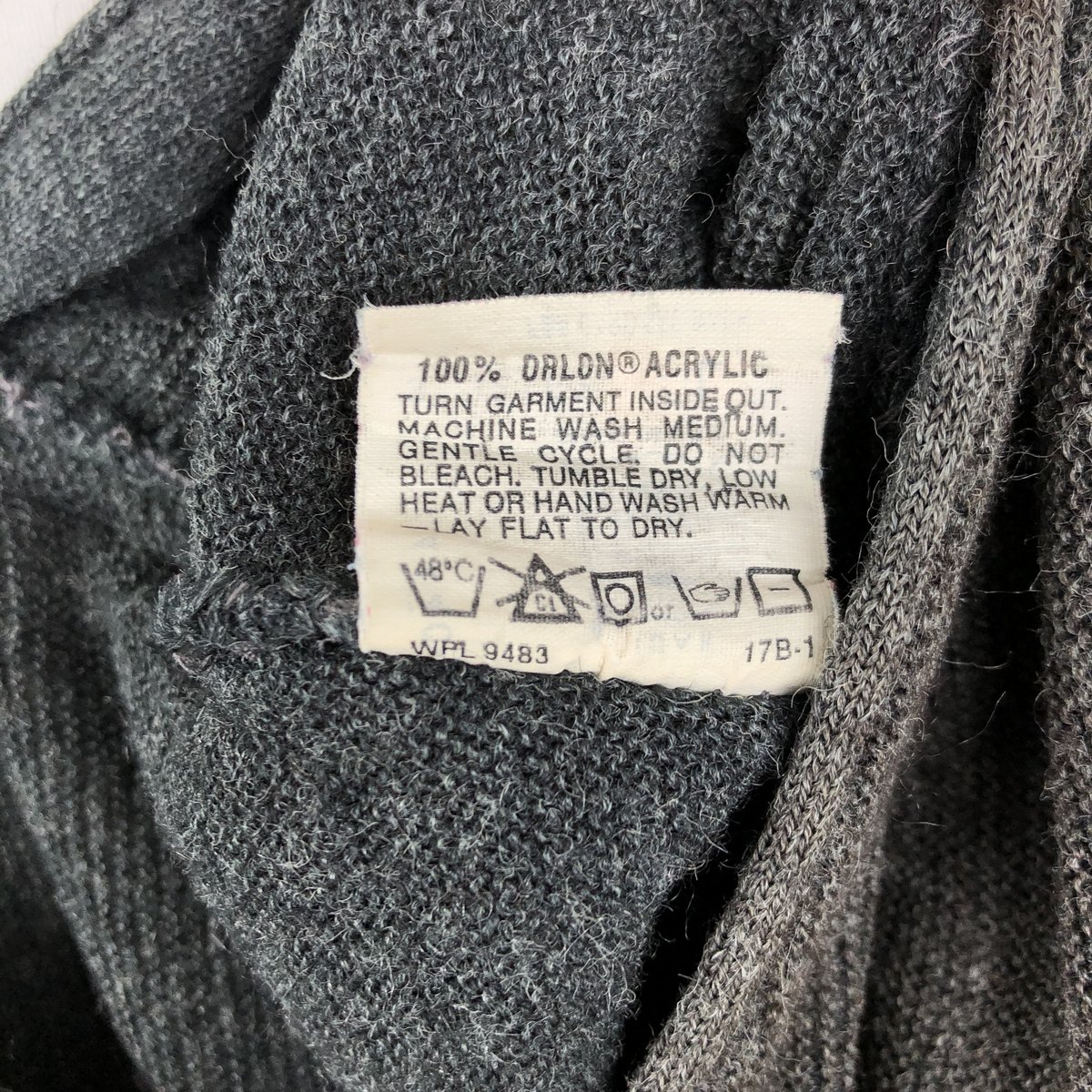 古着 90年代 ロバートブルース ROBERT BRUCE アクリルニットカーディガン USA製 メンズL相当 ヴィンテージ /eaa677468 【中古】 【261011】