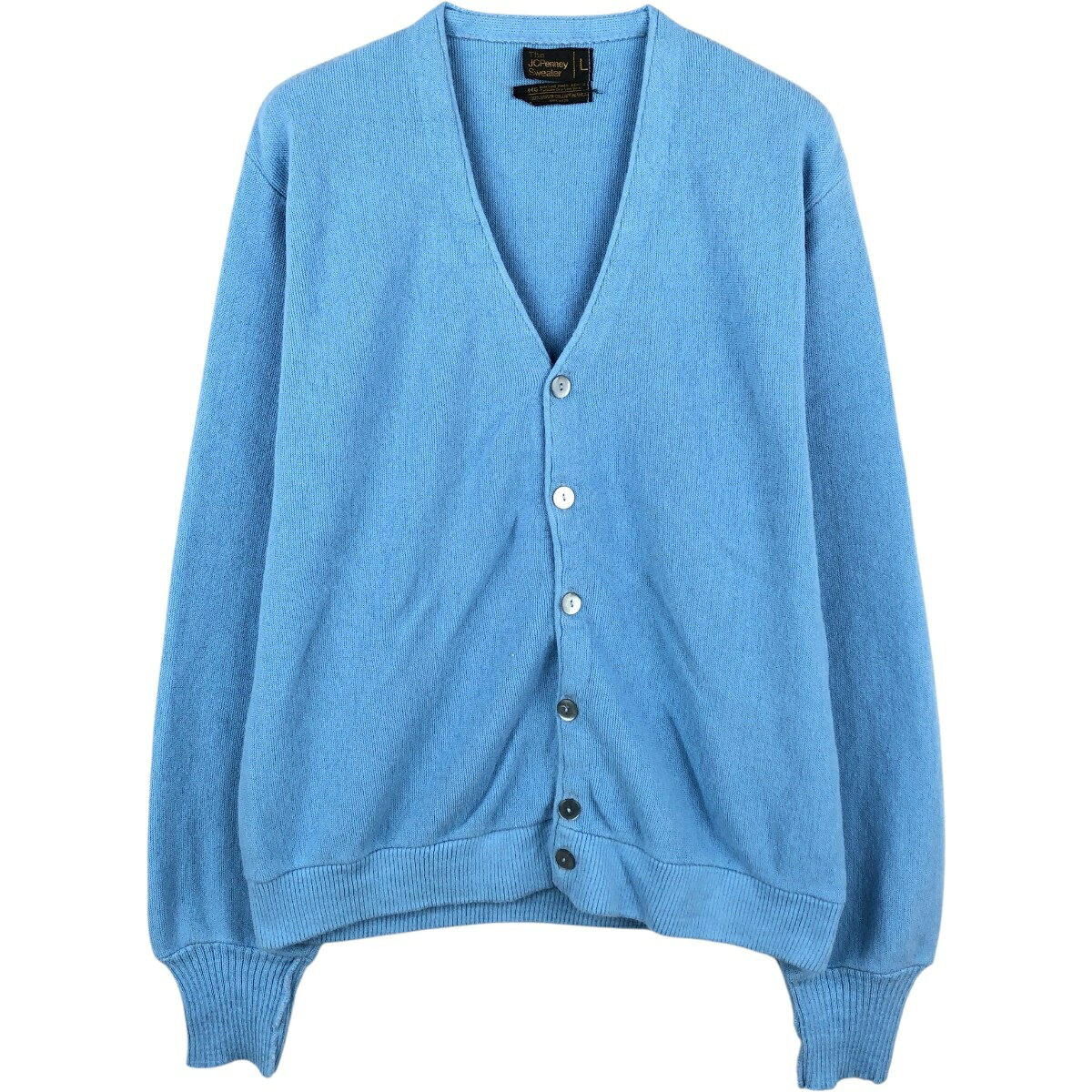 JCPenney アクリルニットカーディガン