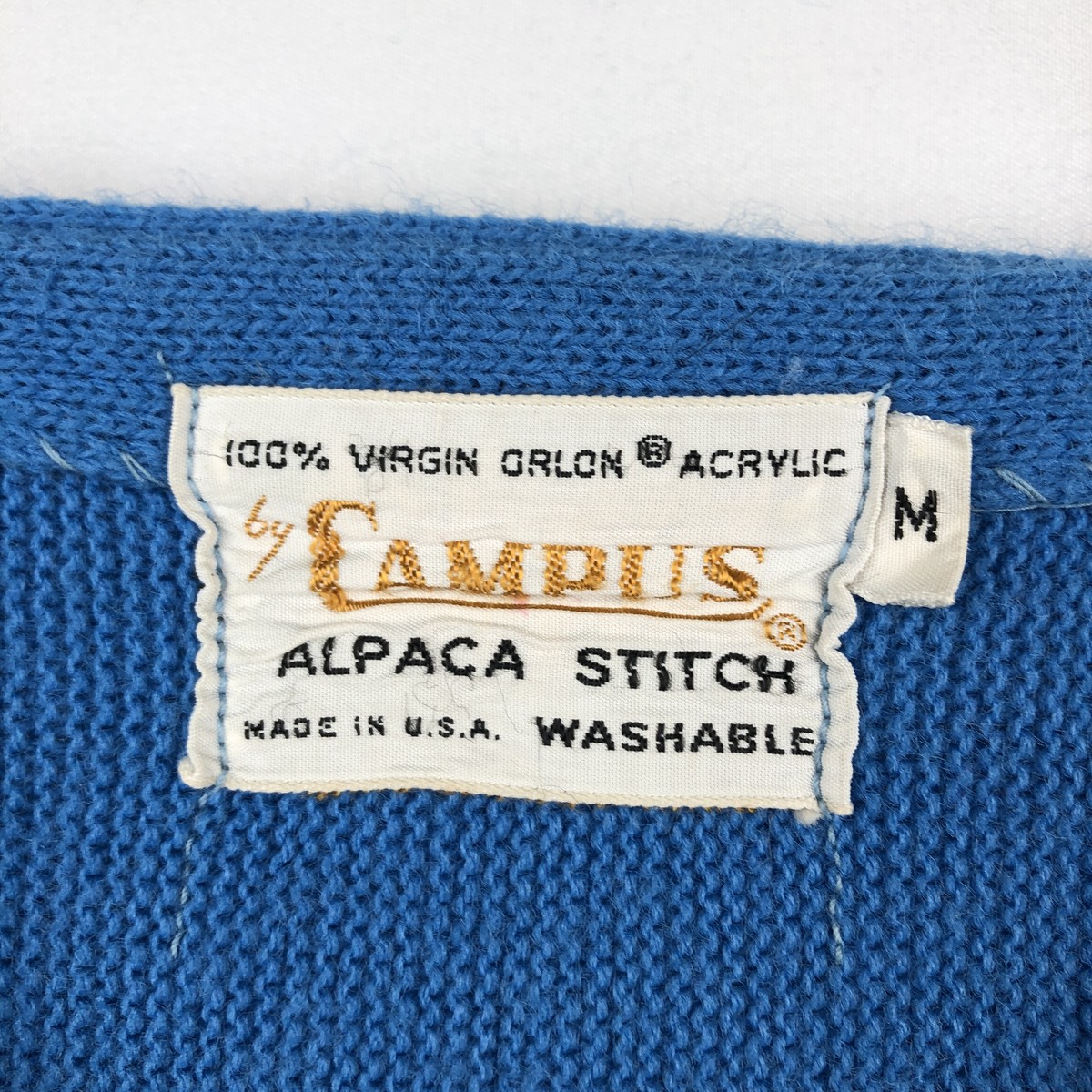CAMPUS/キャンパス アクリルニットカーディガン