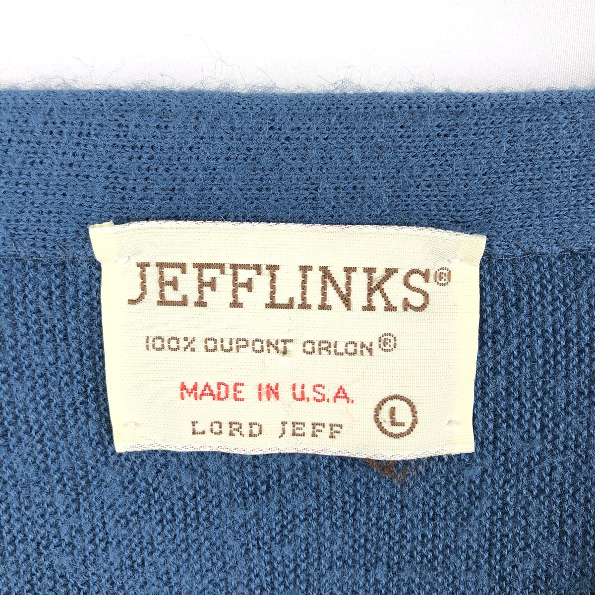 JEFFLINKS アクリルニットカーディガン