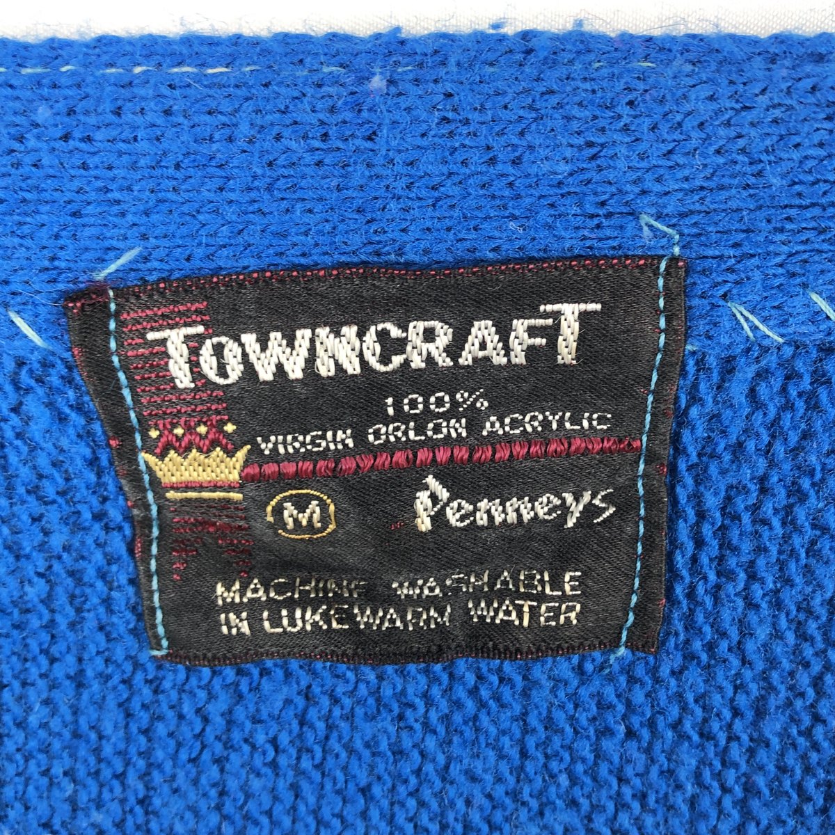 TOWN CRAFT/タウンクラフト アクリルニットカーディガン