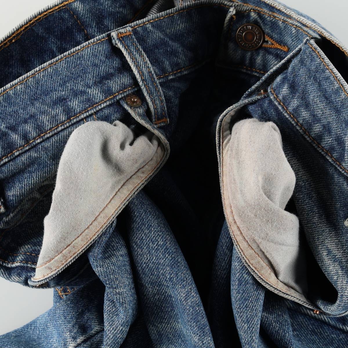 Levi's/リーバイス 505 REGULAR FIT STRAIGHT LEG テーパードデニムパンツ