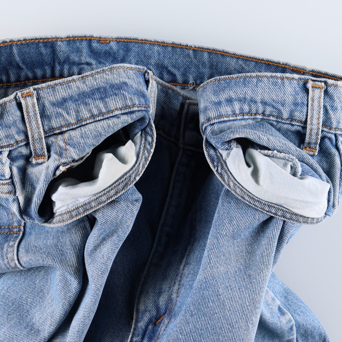 Levi's/リーバイス 505 REGULAR FIT STRAIGHT LEG テーパードデニムパンツ
