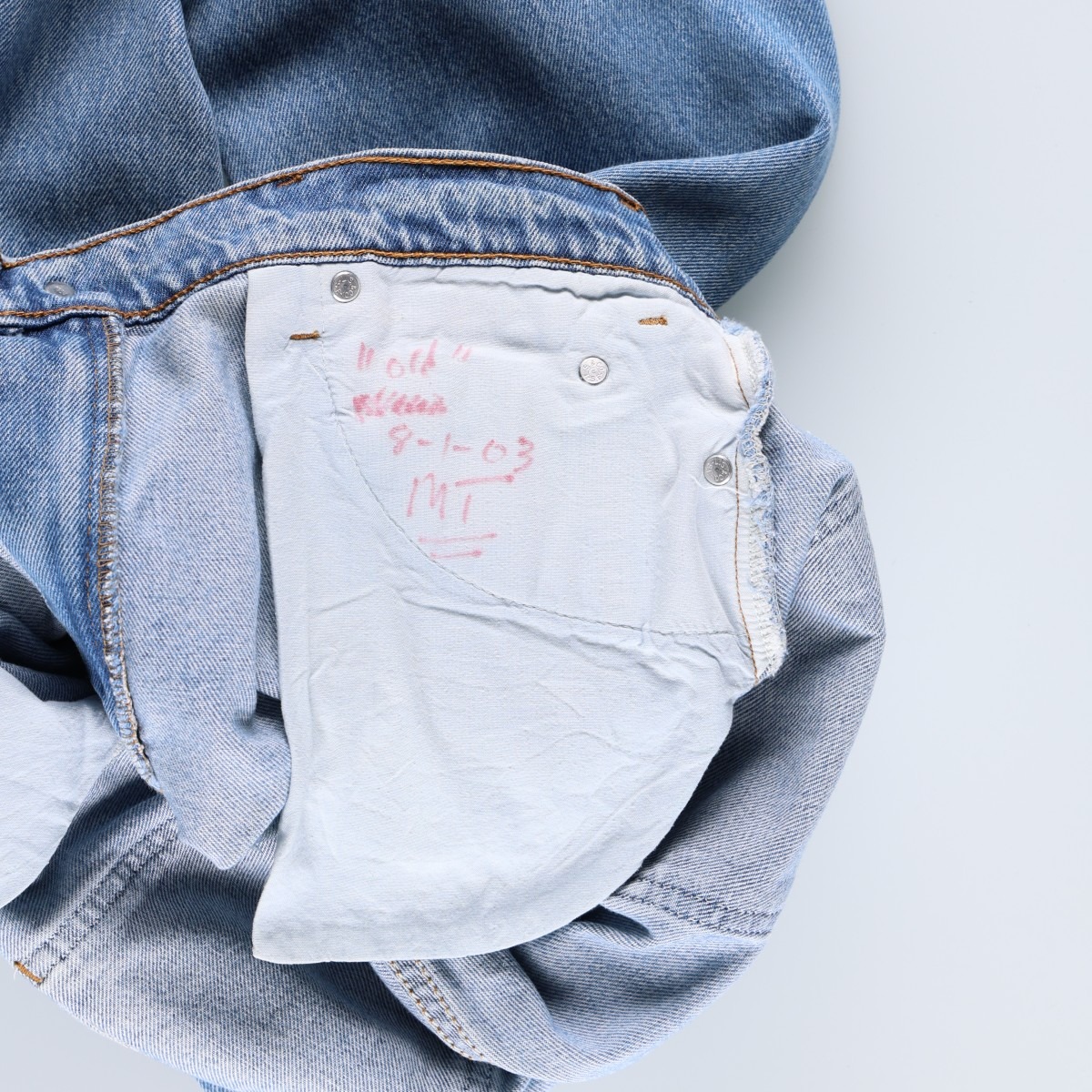 Levi's/リーバイス 505 REGULAR FIT STRAIGHT LEG テーパードデニムパンツ