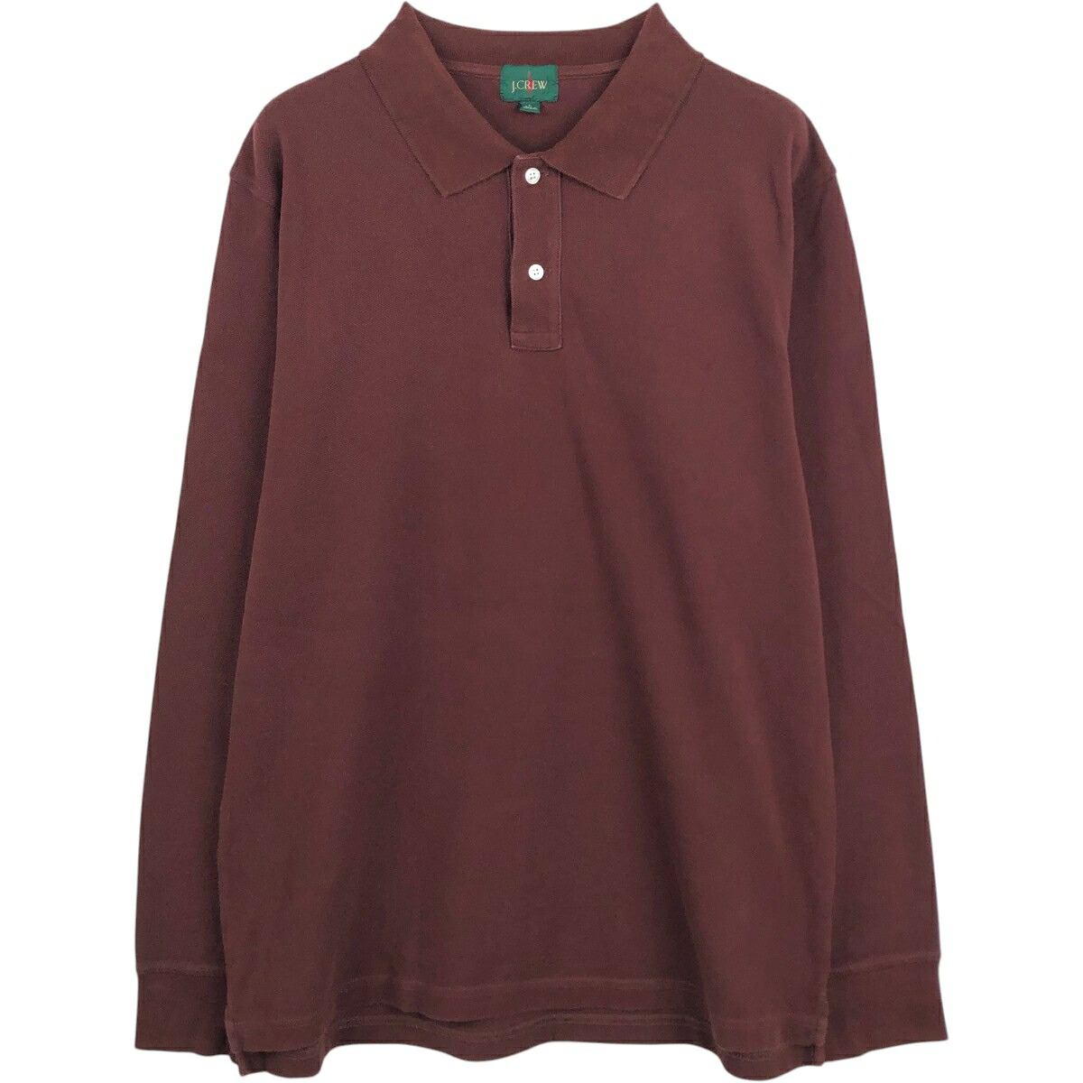 J.Crew/ジェイクルー 長袖 ポロシャツ
