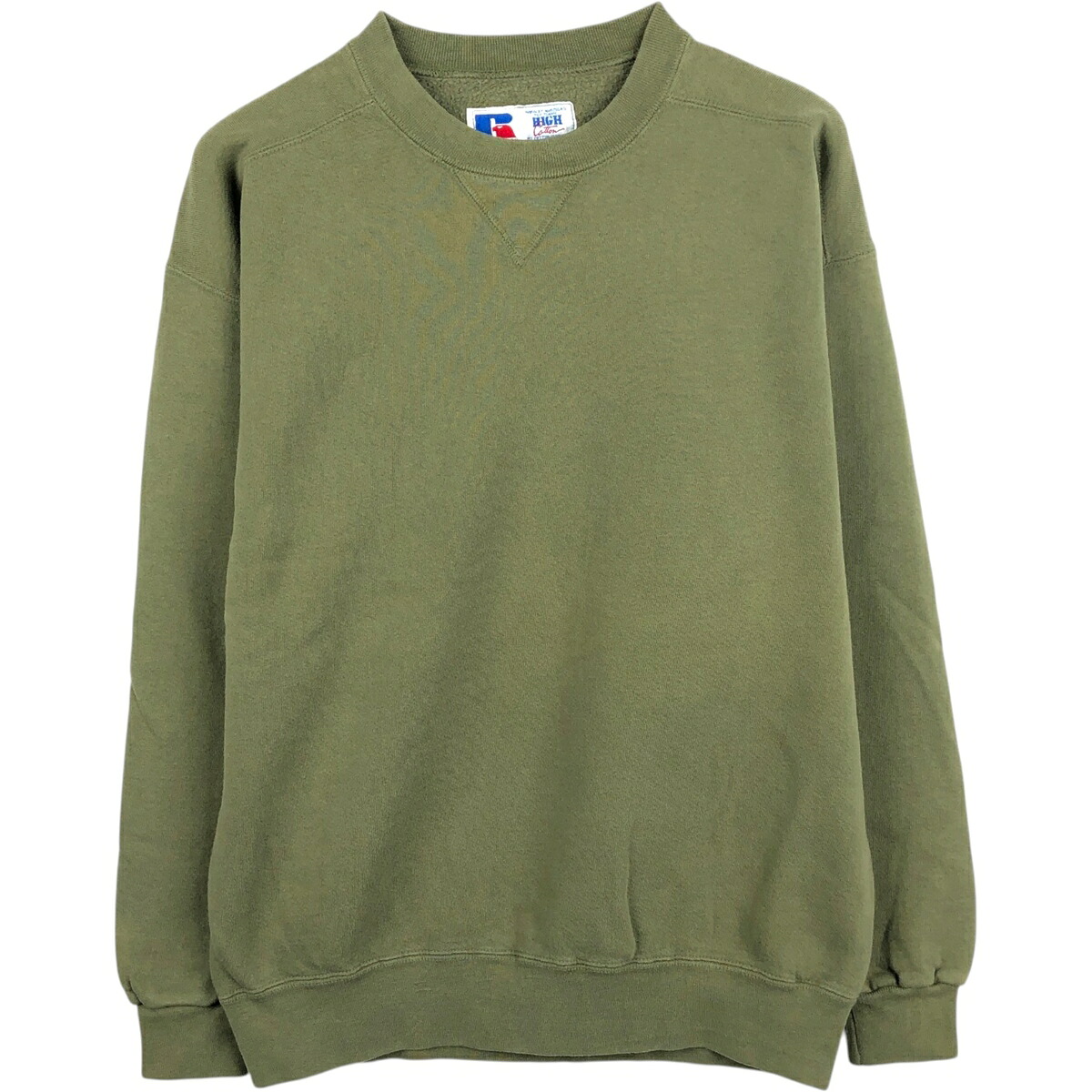 Russell/ラッセル HIGH COTTON 無地 ブランクスウェットシャツ トレーナー