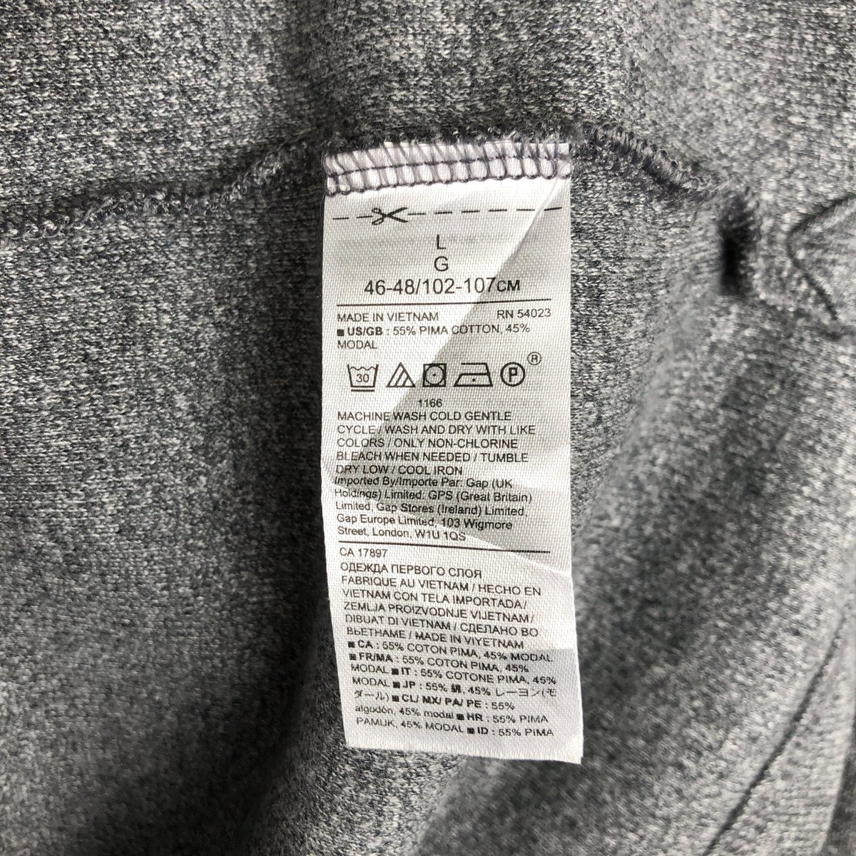 BANANA REPUBLIC/バナナリパブリック サーマルロングTシャツ