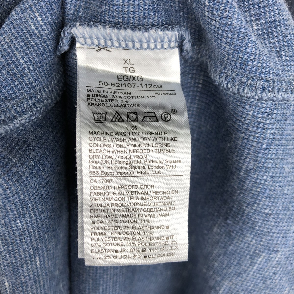 BANANA REPUBLIC/バナナリパブリック サーマルロングTシャツ