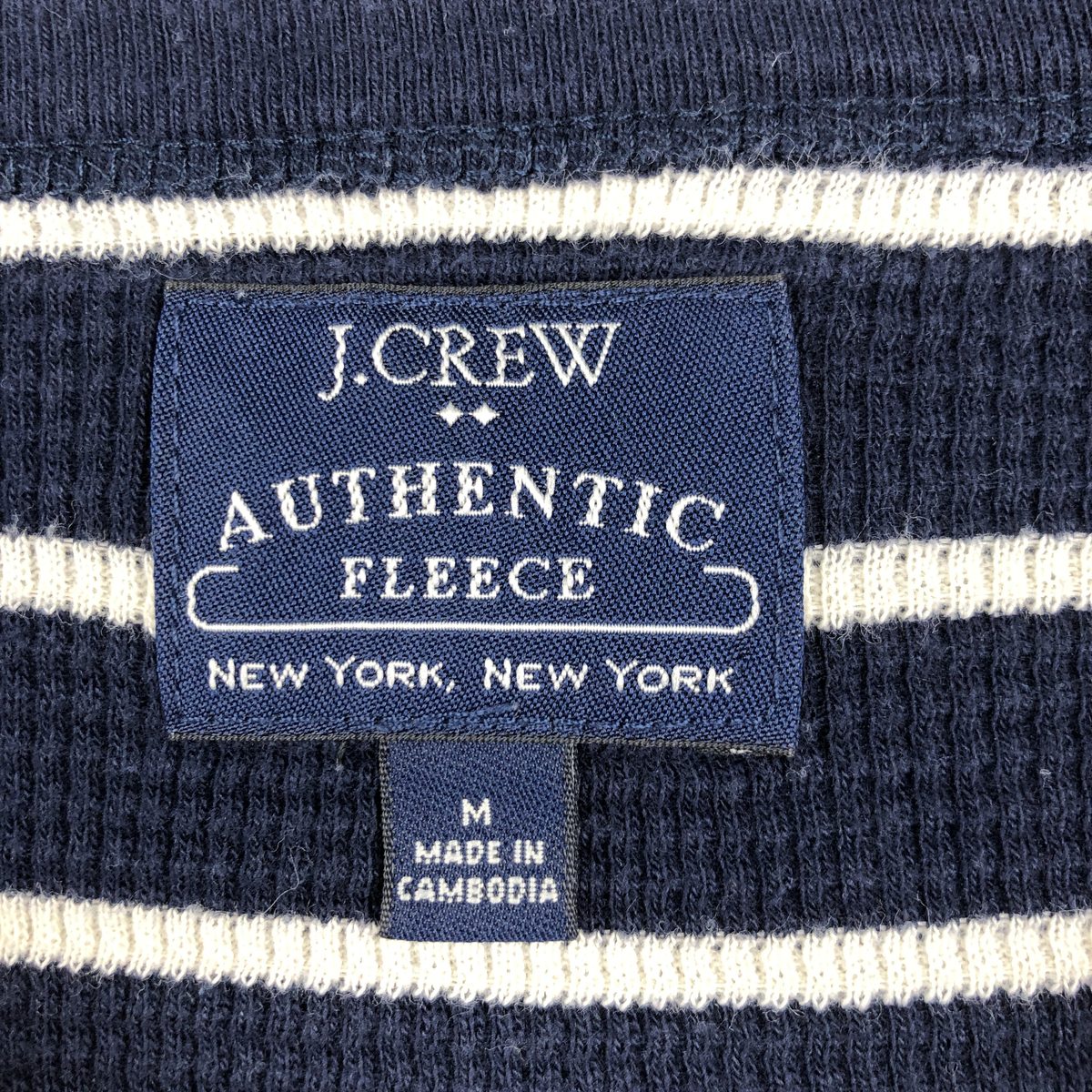 J.Crew/ジェイクルー サーマルロンT ワッフル