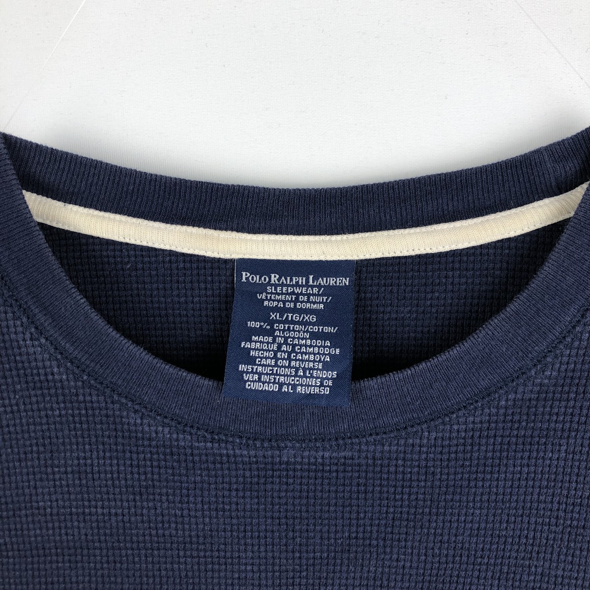 Ralph Lauren/ラルフローレン POLO RALPH LAUREN SLEEPWEAR サーマルロンT ワッフル