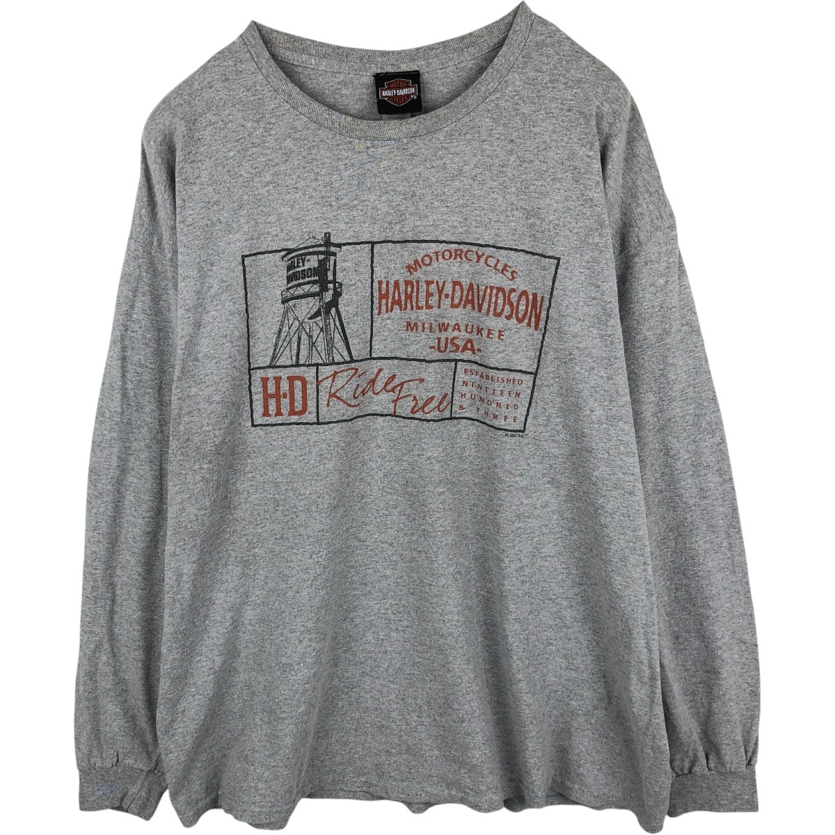 Harley-Davidson/ハーレーダビッドソン ロングTシャツ ロンT