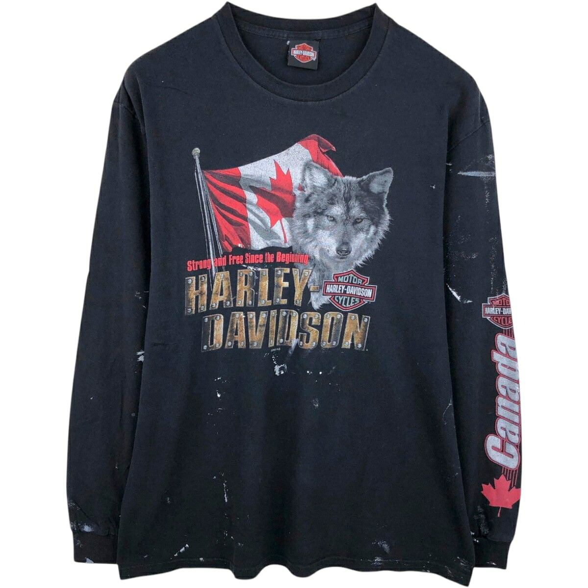 Harley-Davidson/ハーレーダビッドソン ロングTシャツ ロンT