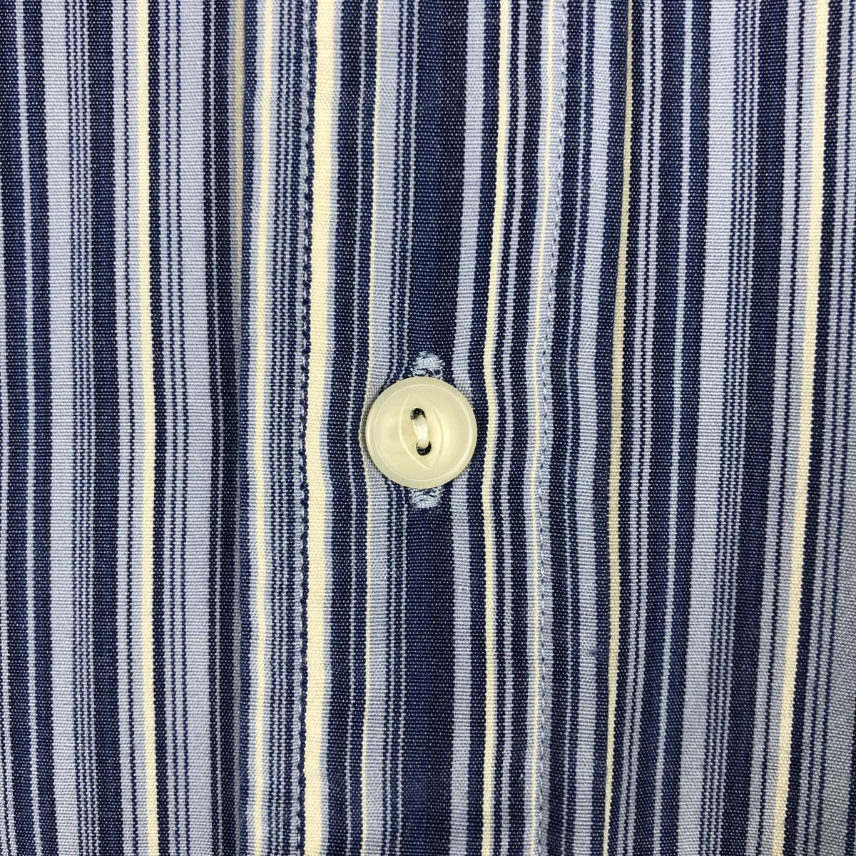 古着 ラルフローレン Ralph Lauren POLO by Ralph Lauren JEROME 長袖 ストライプシャツ メンズM相当 /eaa677922 【中古】 【261010】