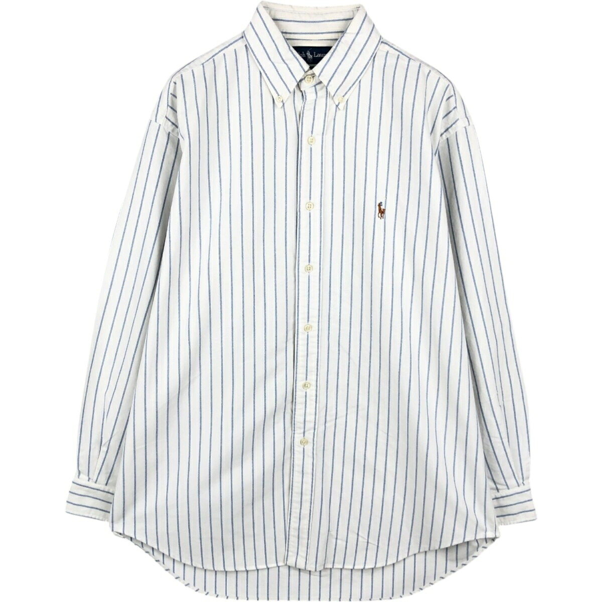 Ralph Lauren/ラルフローレン BLAKE 長袖 ボタンダウンストライプシャツ