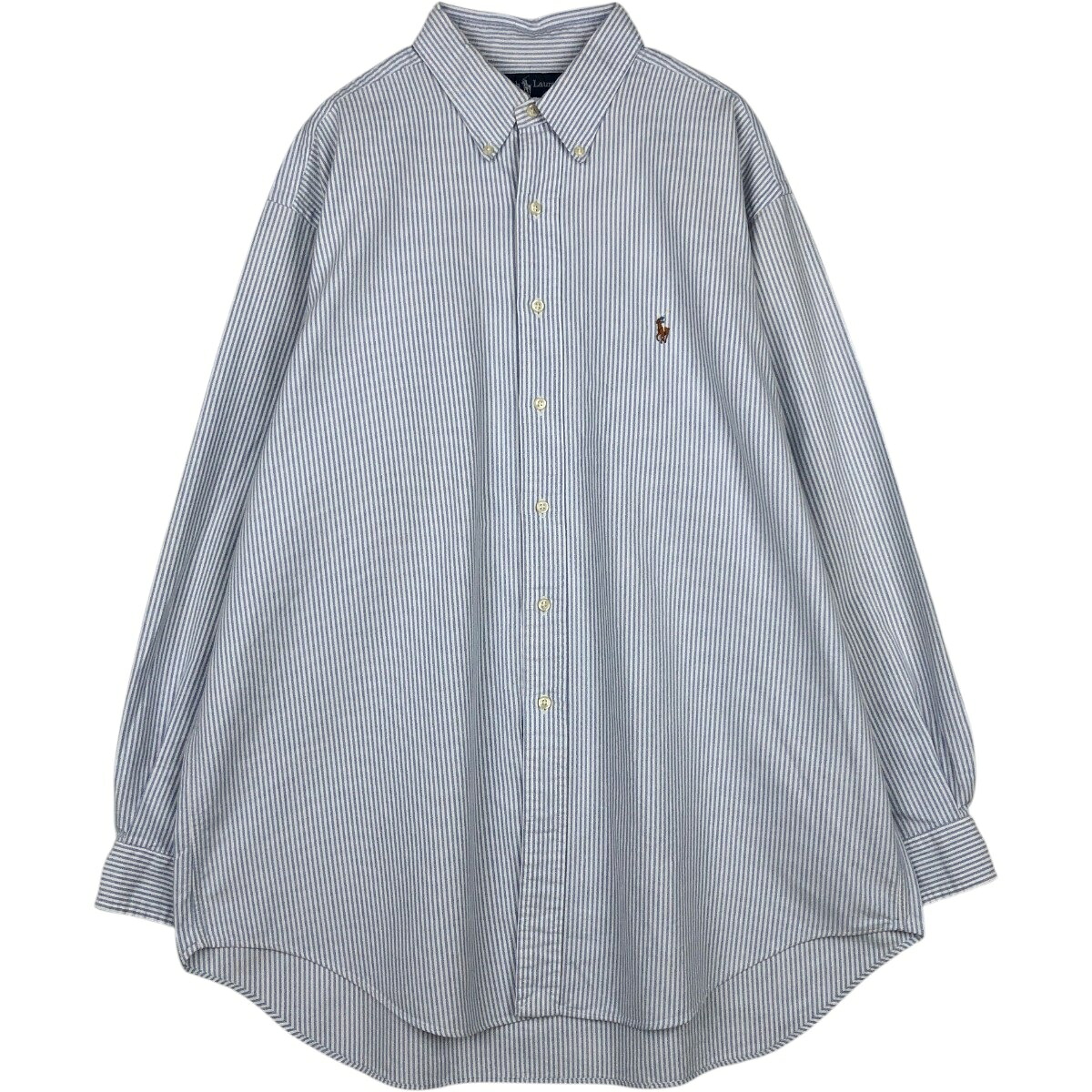 Ralph Lauren/ラルフローレン YARMOUTH 長袖 ボタンダウンストライプシャツ