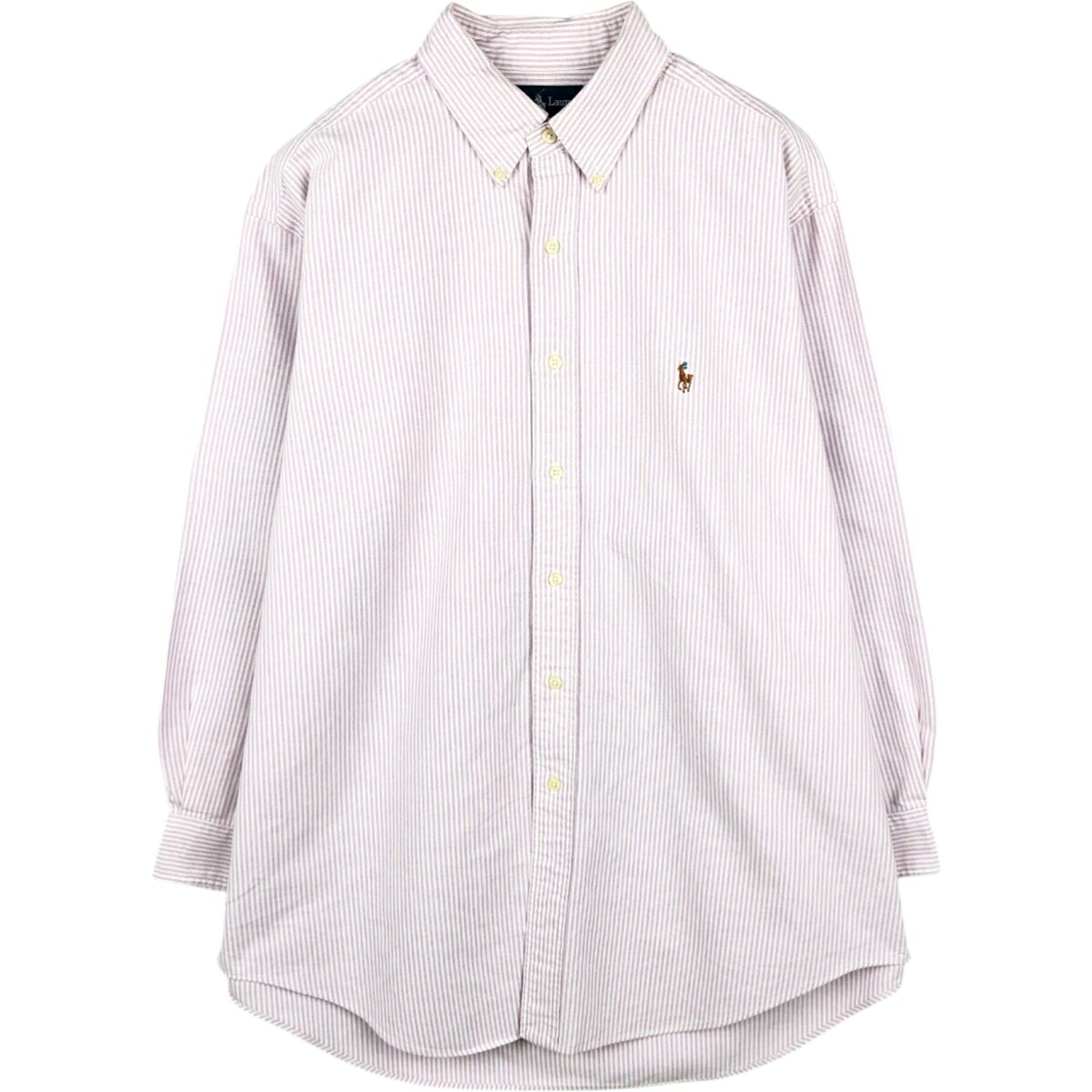 Ralph Lauren/ラルフローレン YARMOUTH 長袖 ボタンダウンストライプシャツ