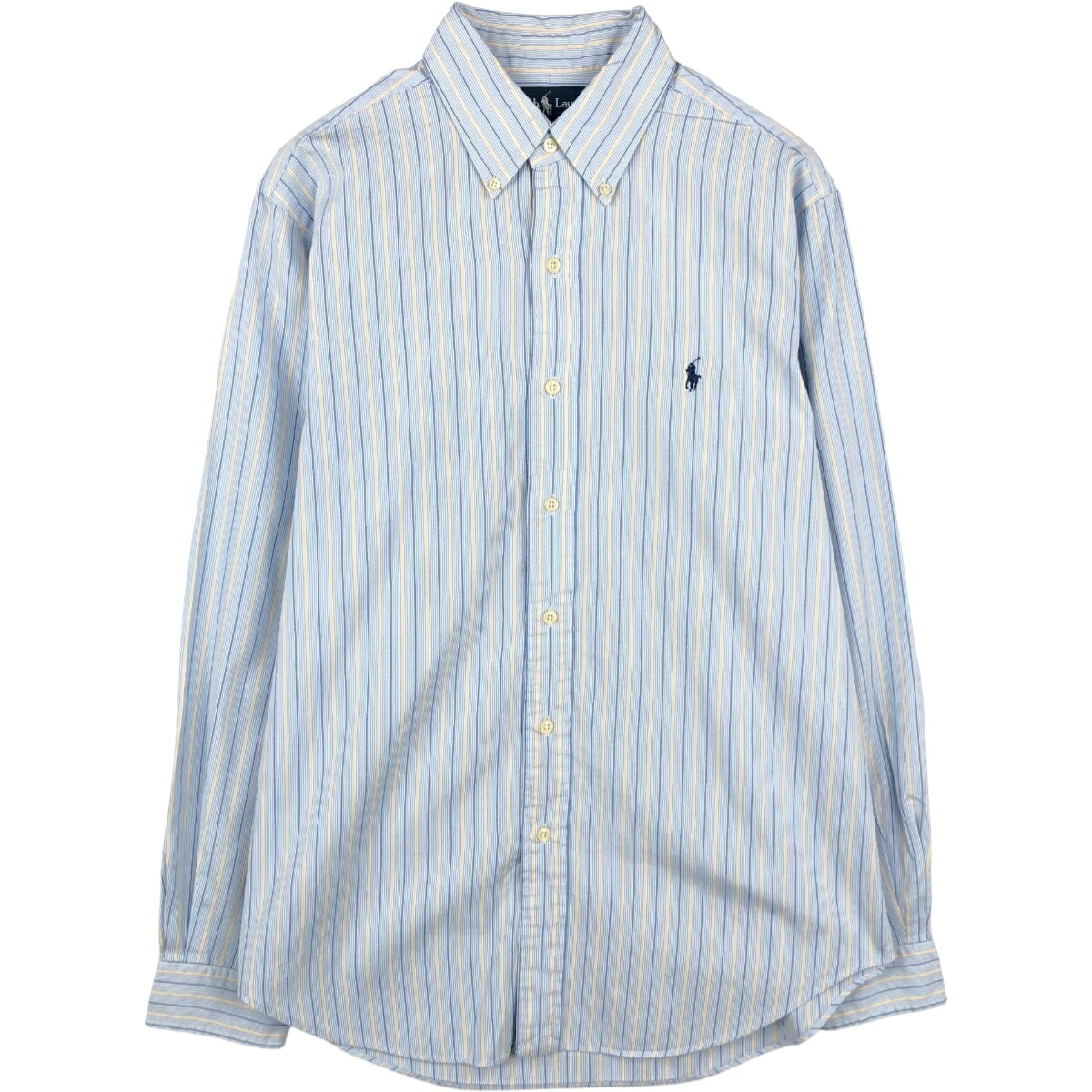 Ralph Lauren/ラルフローレン CLASSIC FIT クラシックフィット 長袖 ボタンダウンストライプシャツ