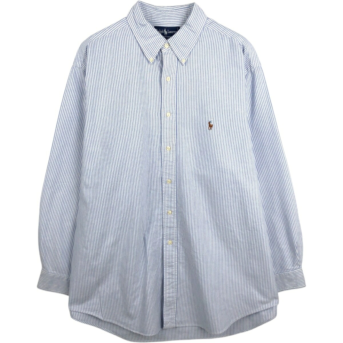 Ralph Lauren/ラルフローレン YARMOUTH 長袖 ボタンダウンストライプシャツ
