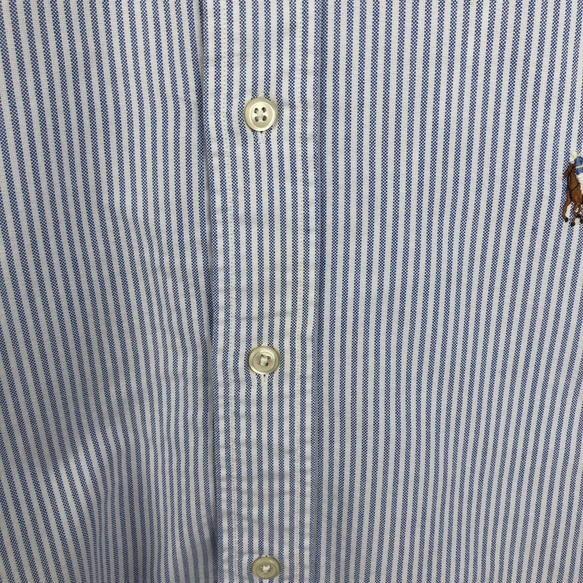 Ralph Lauren/ラルフローレン YARMOUTH 長袖 ボタンダウンストライプシャツ