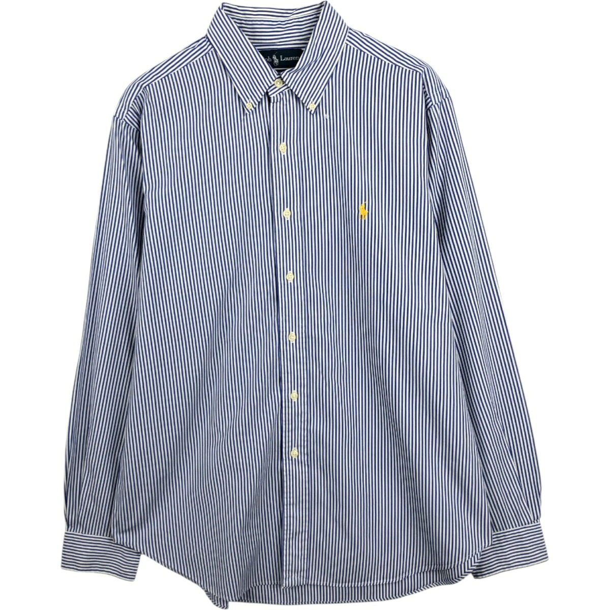 Ralph Lauren/ラルフローレン CLASSIC FIT 長袖 ボタンダウンストライプシャツ