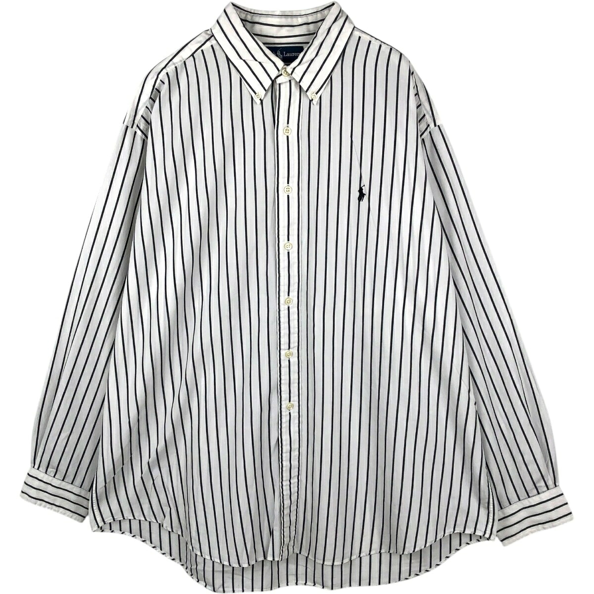 Ralph Lauren/ラルフローレン BLAKE 長袖 ボタンダウンストライプシャツ