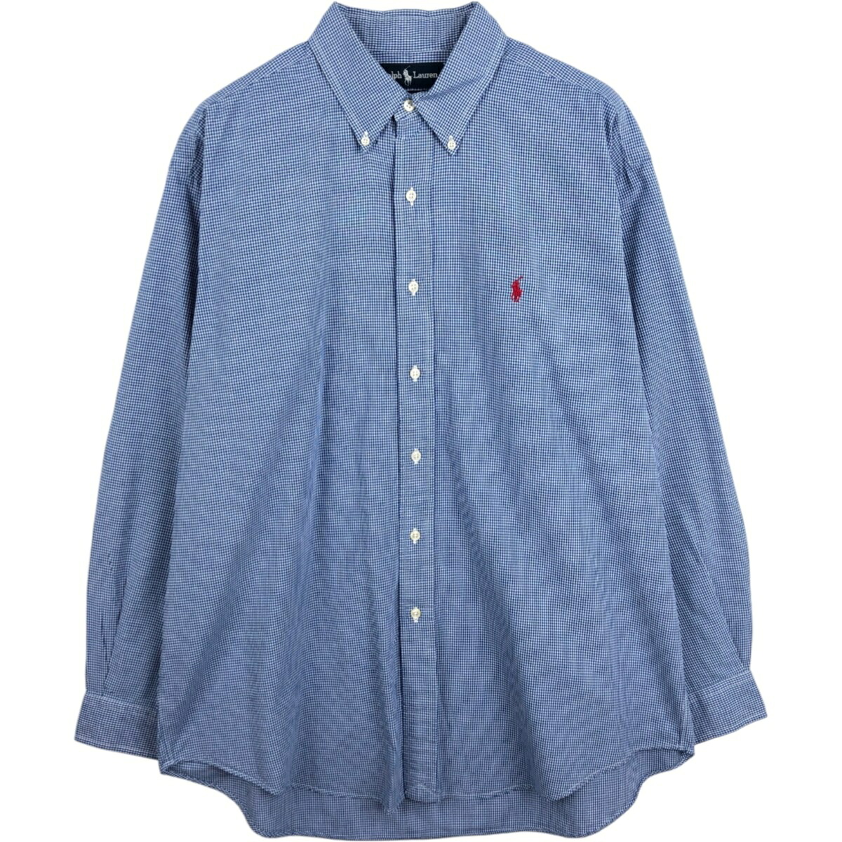 Ralph Lauren/ラルフローレン BLAIRE 長袖 ボタンダウンチェックシャツ