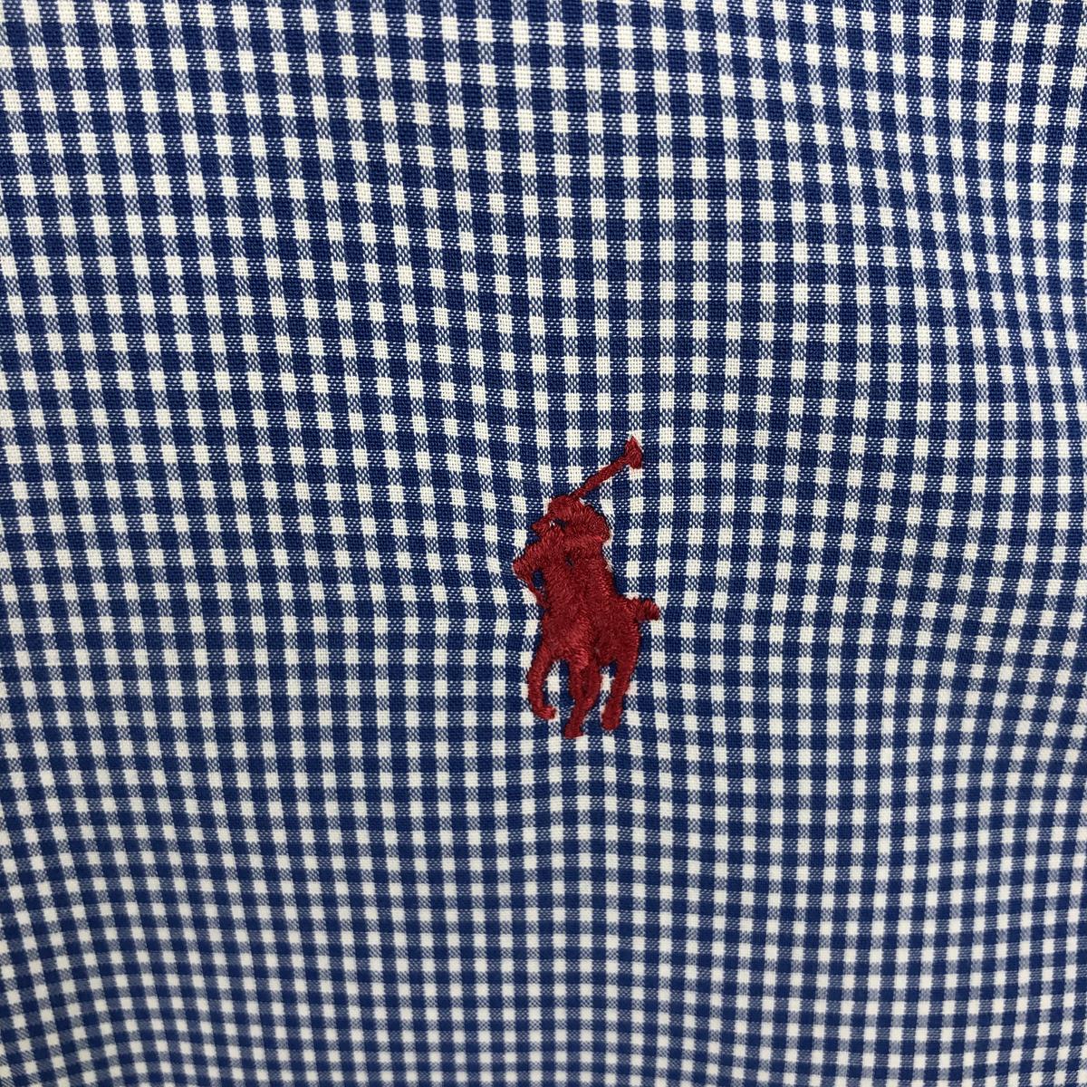 Ralph Lauren/ラルフローレン BLAIRE 長袖 ボタンダウンチェックシャツ