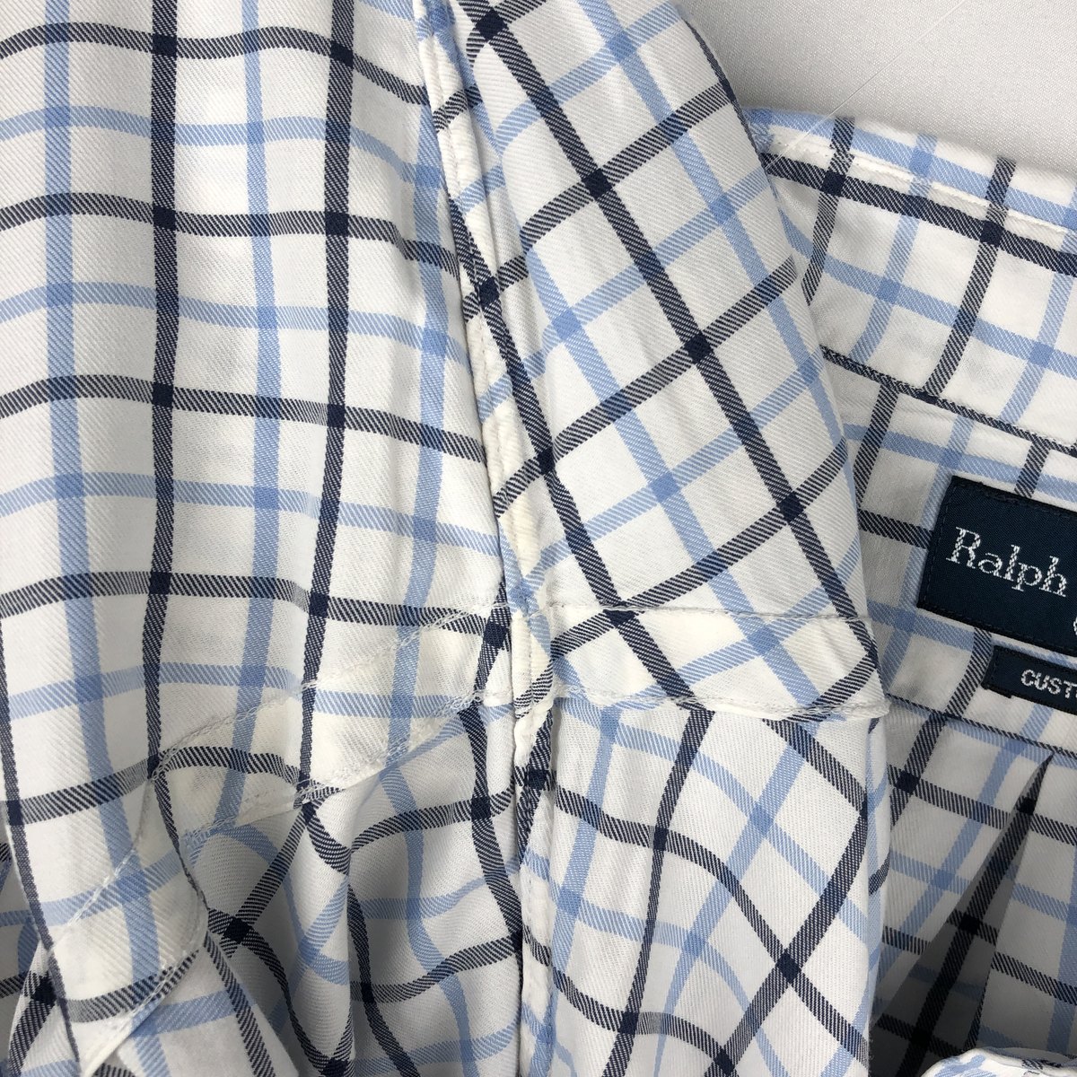 Ralph Lauren/ラルフローレン CUSTOM FIT 長袖 ボタンダウンチェックシャツ