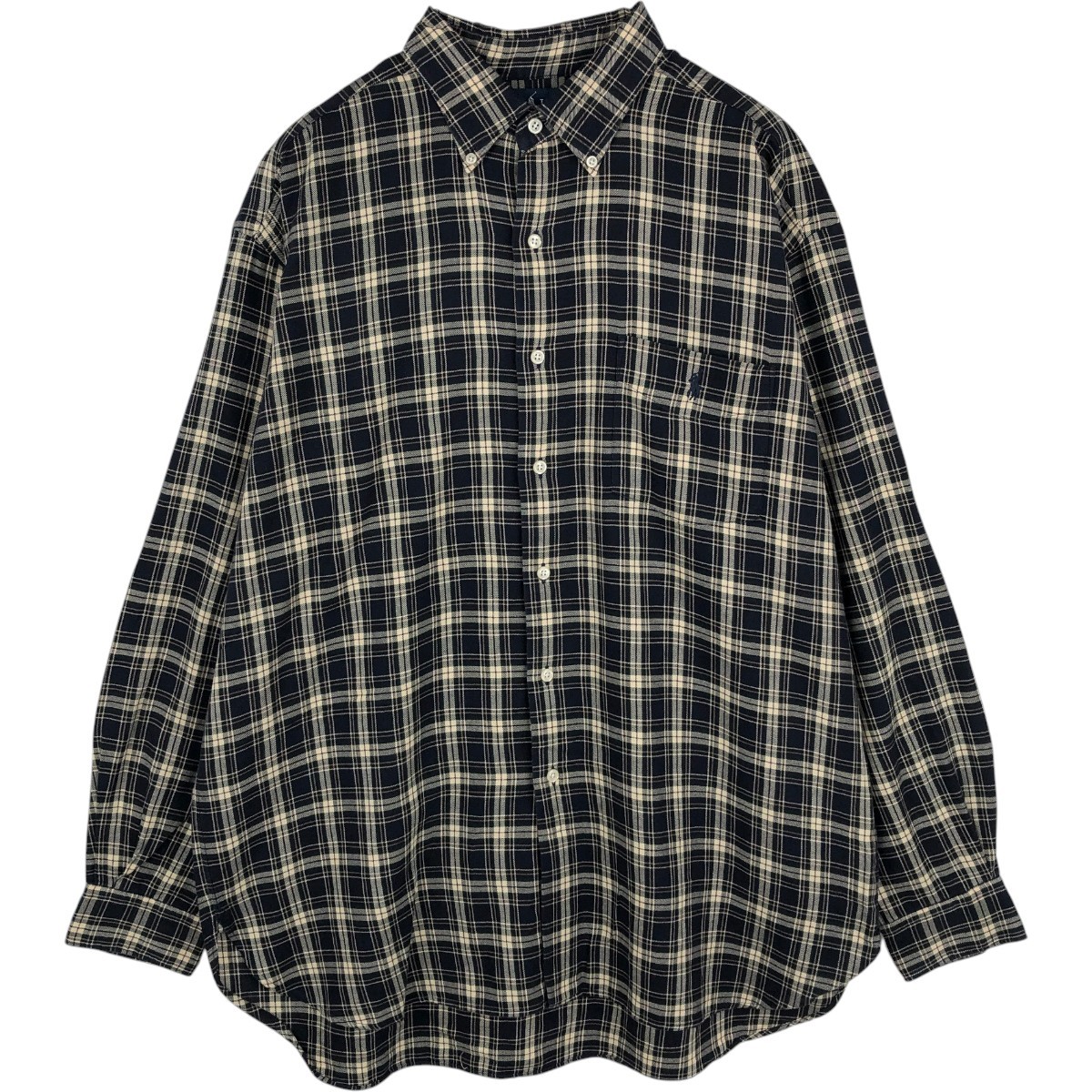 Ralph Lauren/ラルフローレン MCMEEL 長袖 ボタンダウンチェックシャツ