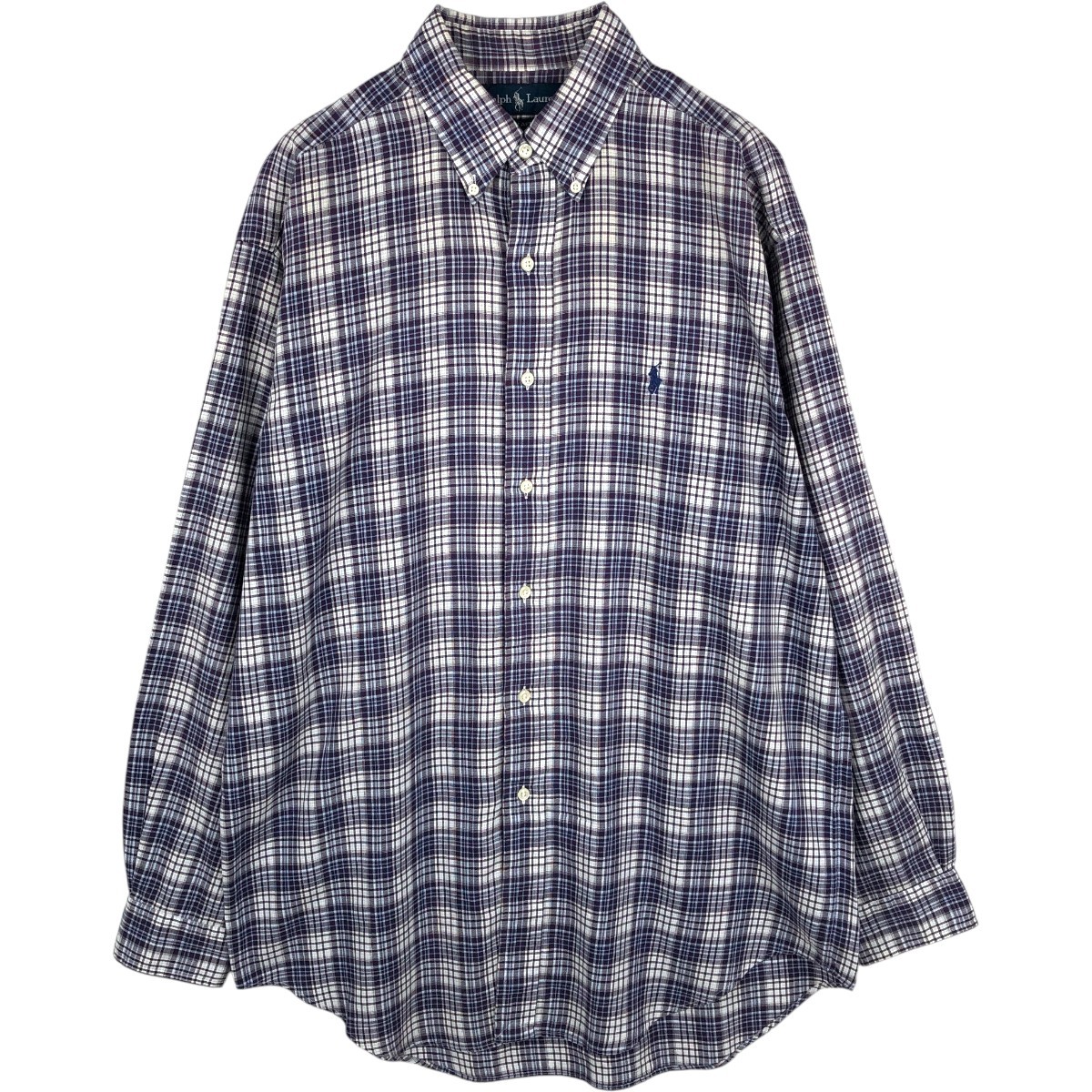 Ralph Lauren/ラルフローレン BLAKE 長袖 ボタンダウンチェックシャツ