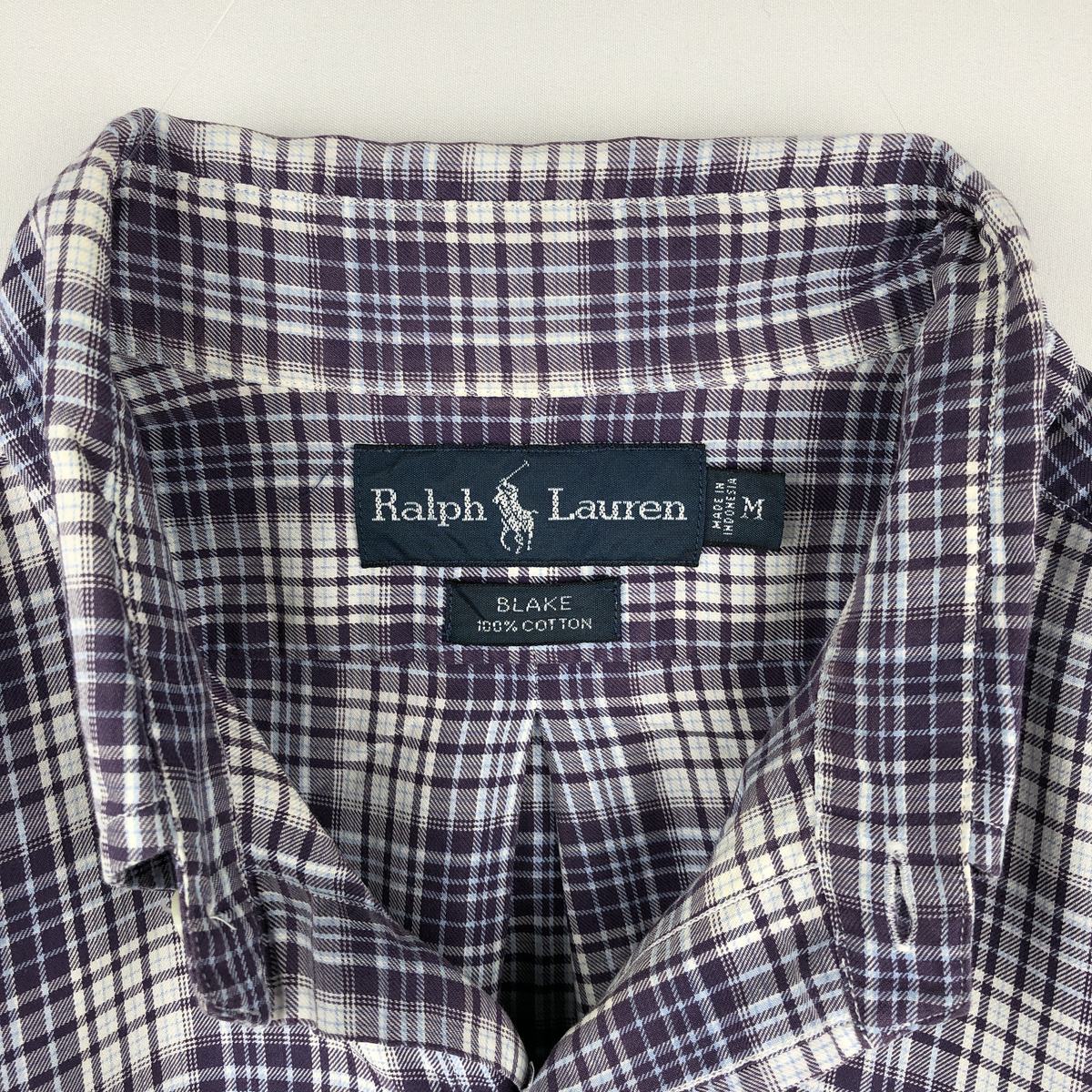 Ralph Lauren/ラルフローレン BLAKE 長袖 ボタンダウンチェックシャツ