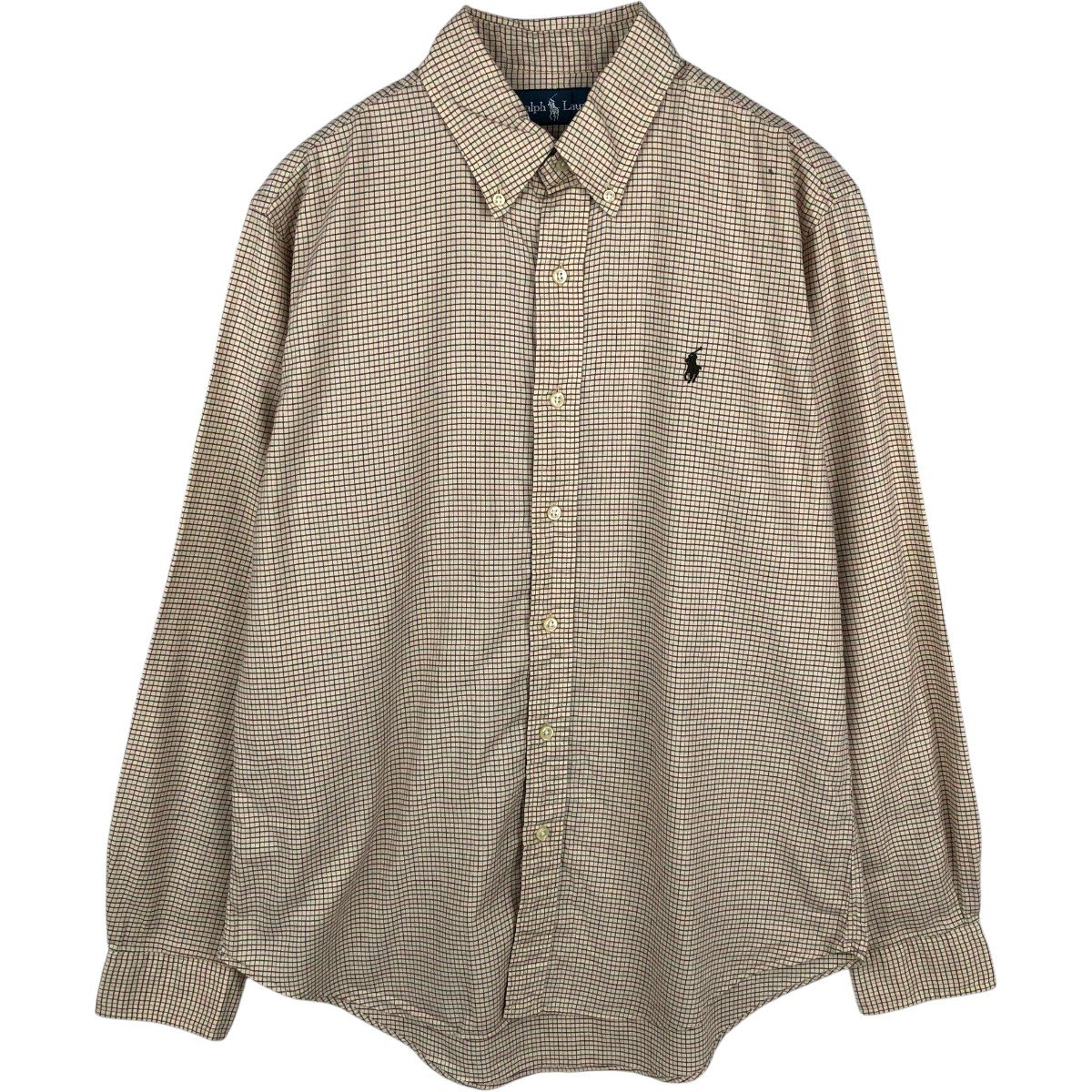 Ralph Lauren/ラルフローレン 長袖 ボタンダウンチェックシャツ