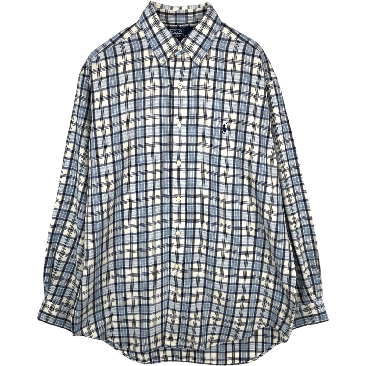 Ralph Lauren/ラルフローレン POLO by Ralph Lauren BLAKE 長袖 ボタンダウンチェックシャツ