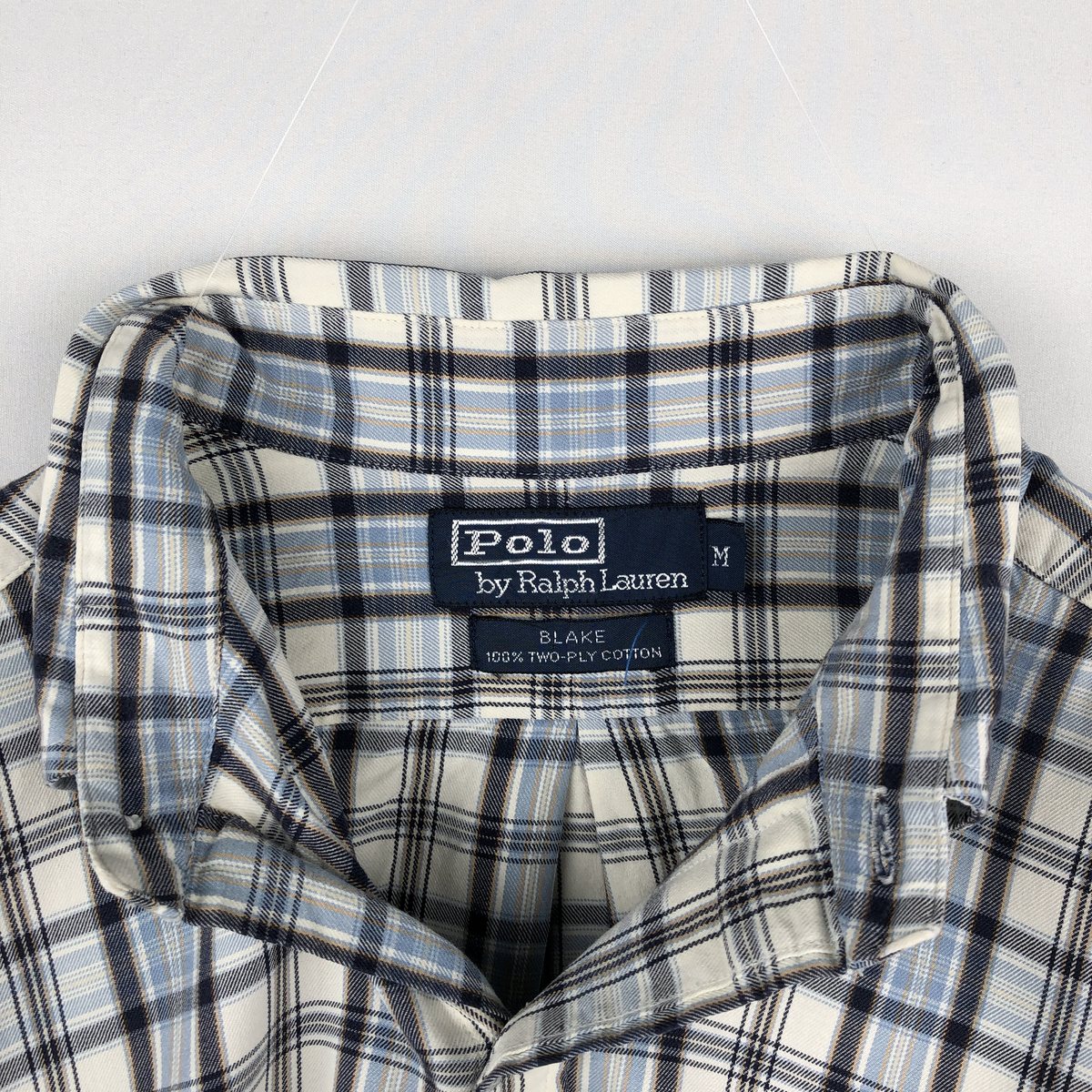 Ralph Lauren/ラルフローレン POLO by Ralph Lauren BLAKE 長袖 ボタンダウンチェックシャツ