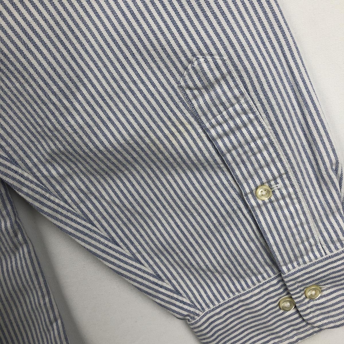 Ralph Lauren/ラルフローレン CUSTOM FIT 長袖 ボタンダウンストライプシャツ