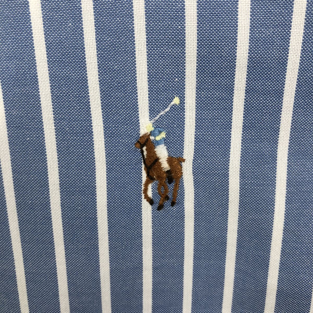 Ralph Lauren/ラルフローレン YARMOUTH 長袖 ボタンダウンストライプシャツ