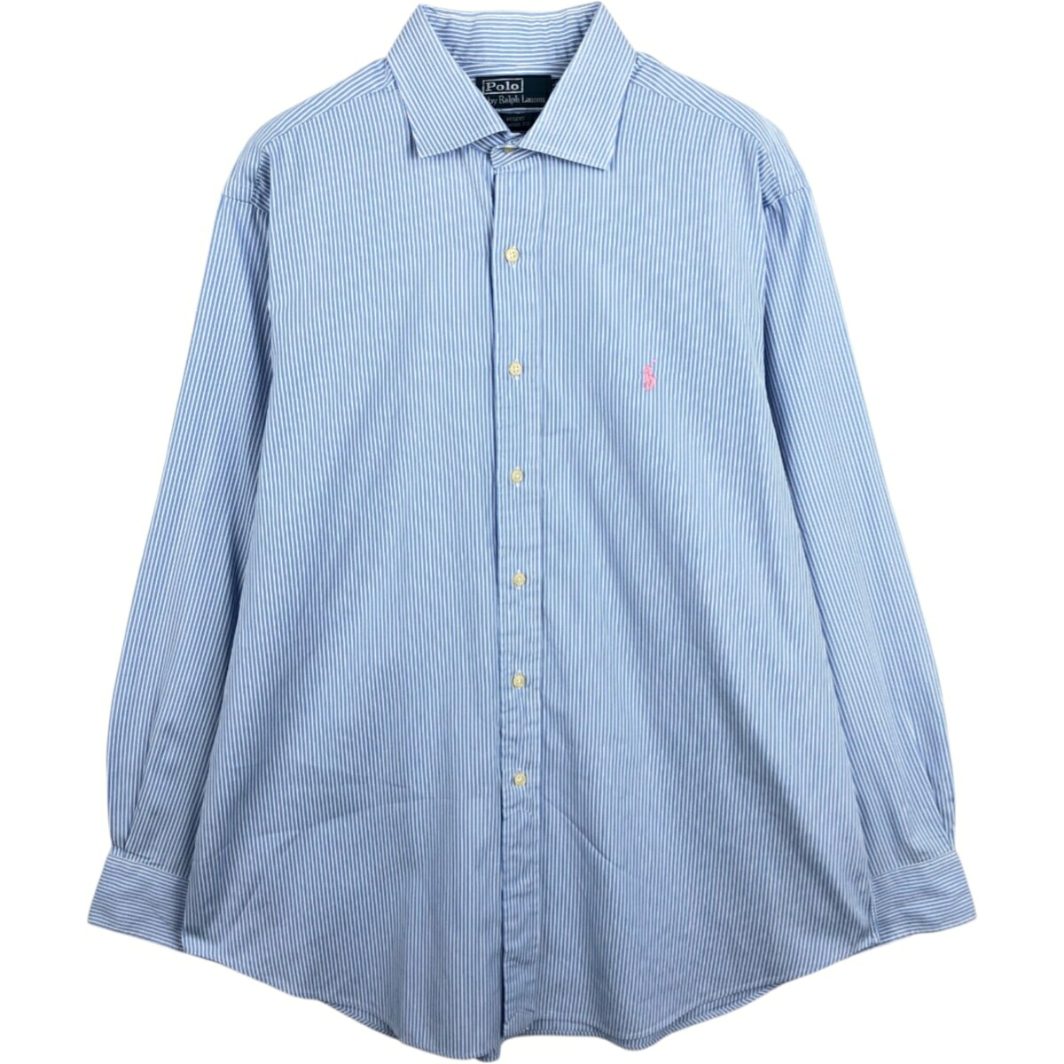 Ralph Lauren/ラルフローレン POLO by Ralph Lauren REGENT CLASSIC FIT 長袖 コットンストライプシャツ
