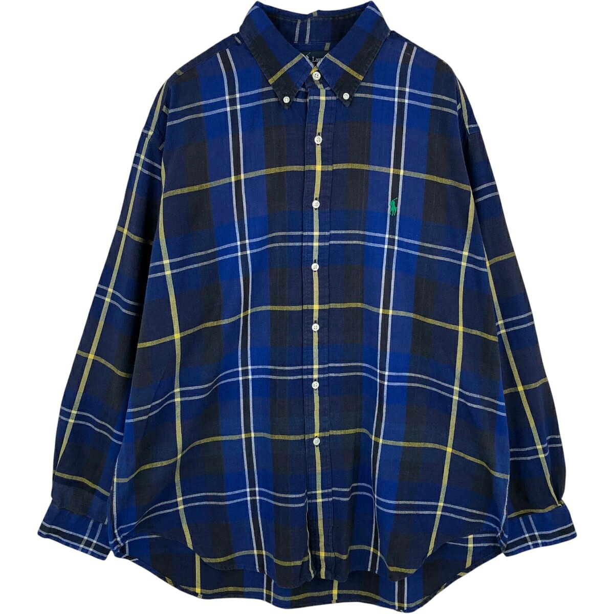 Ralph Lauren/ラルフローレン BLAIRE 長袖 ボタンダウンチェックシャツ