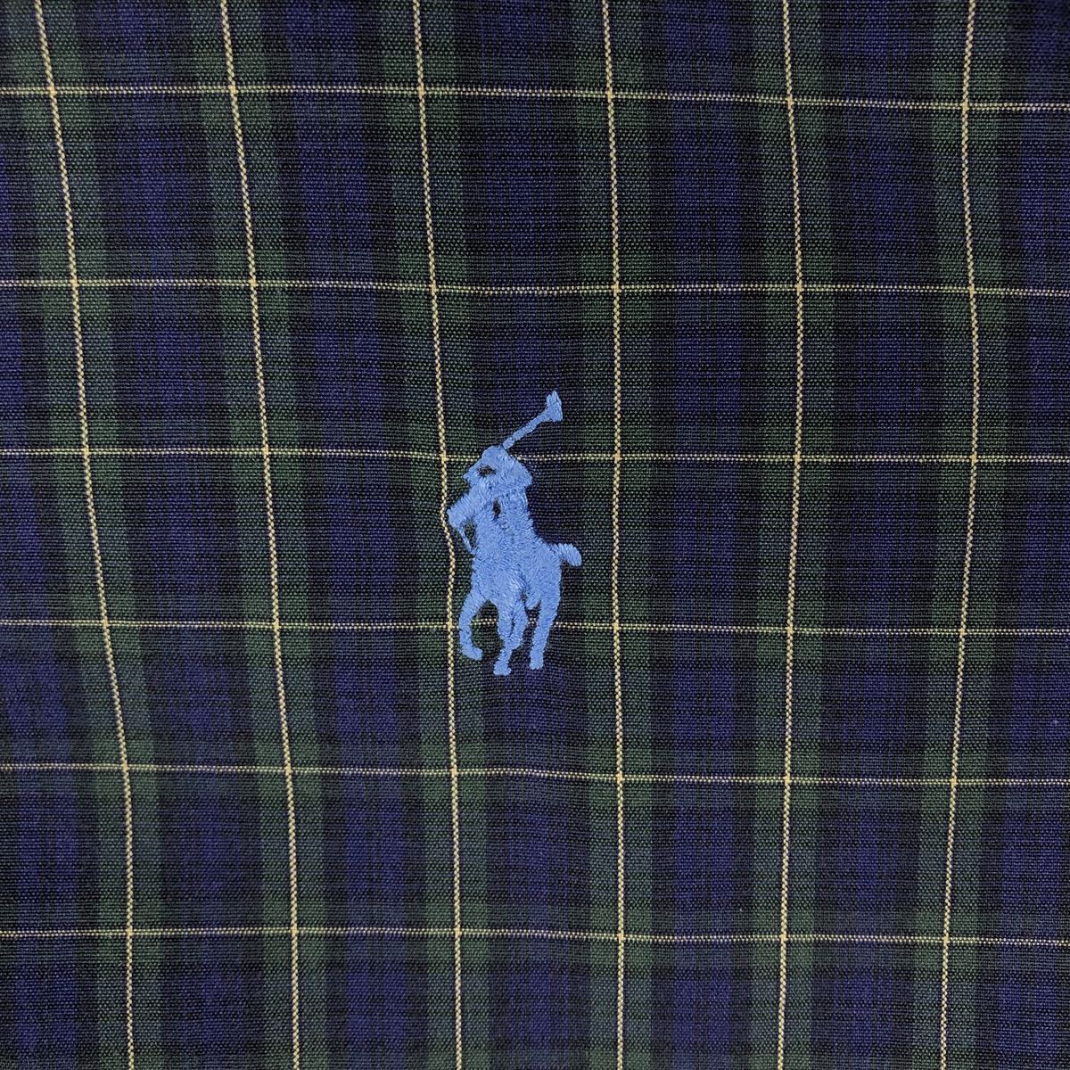 Ralph Lauren/ラルフローレン CLASSIC FIT 長袖 ボタンダウンチェックシャツ