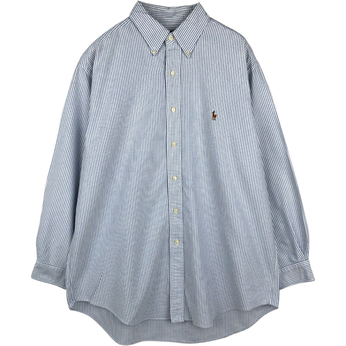 Ralph Lauren/ラルフローレン YARMOUTH 長袖 ボタンダウンストライプシャツ