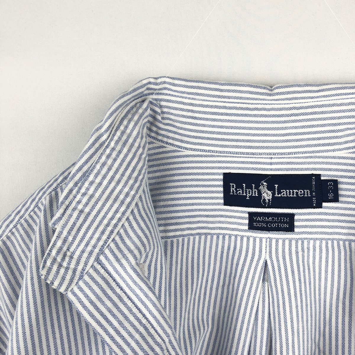 Ralph Lauren/ラルフローレン YARMOUTH 長袖 ボタンダウンストライプシャツ