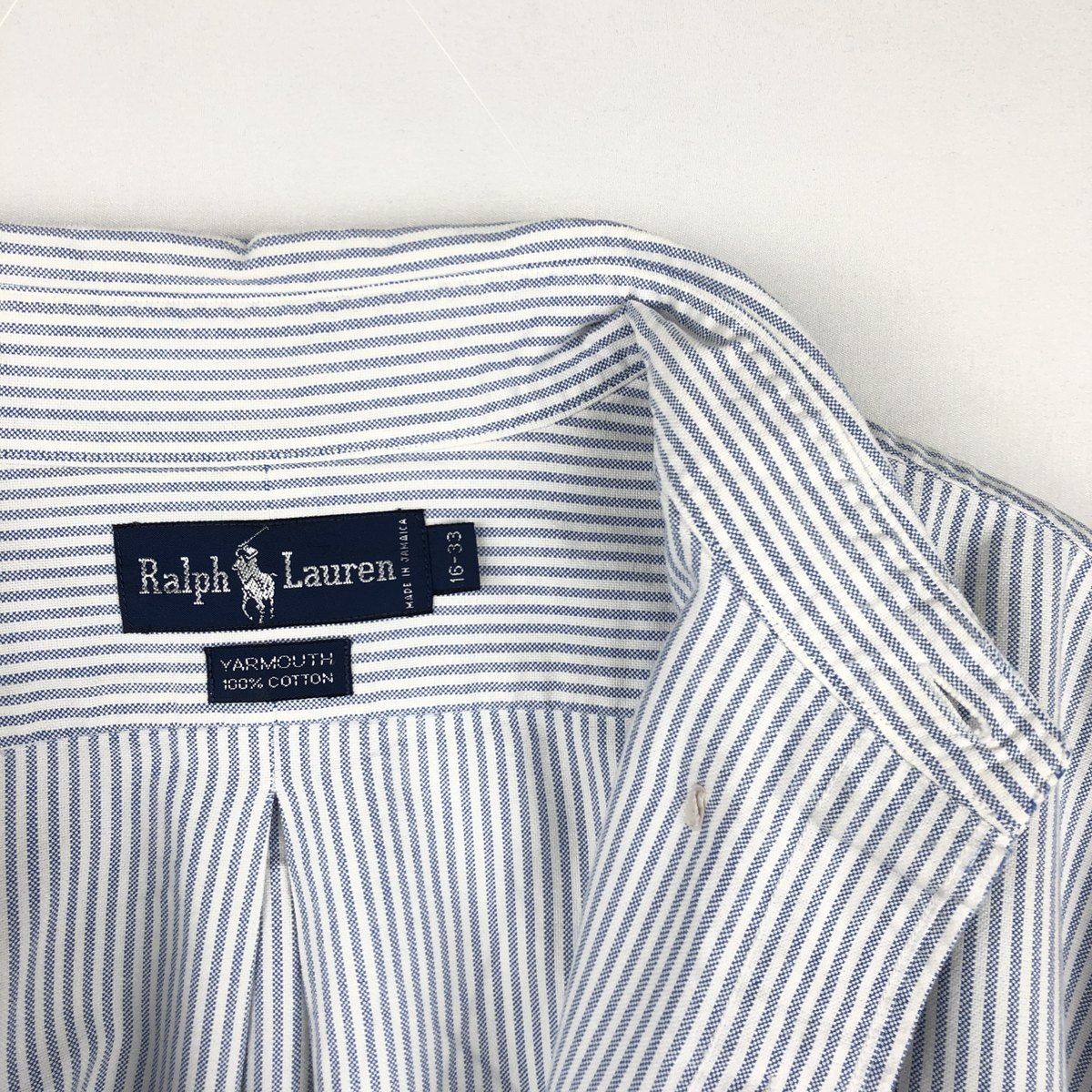 Ralph Lauren/ラルフローレン YARMOUTH 長袖 ボタンダウンストライプシャツ
