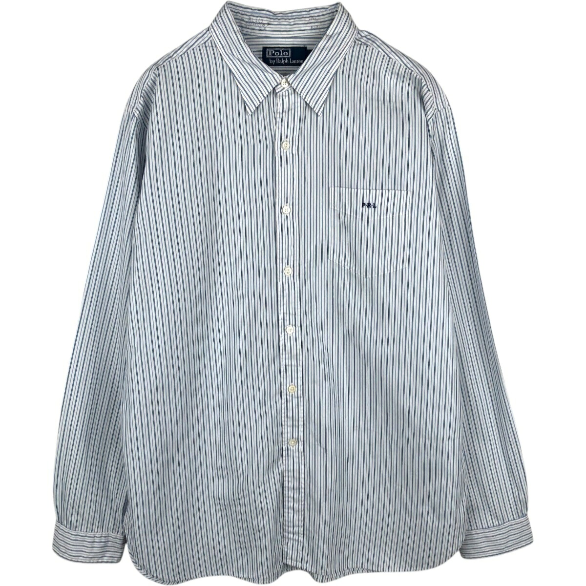 Ralph Lauren/ラルフローレン POLO by Ralph Lauren 長袖 コットンストライプシャツ
