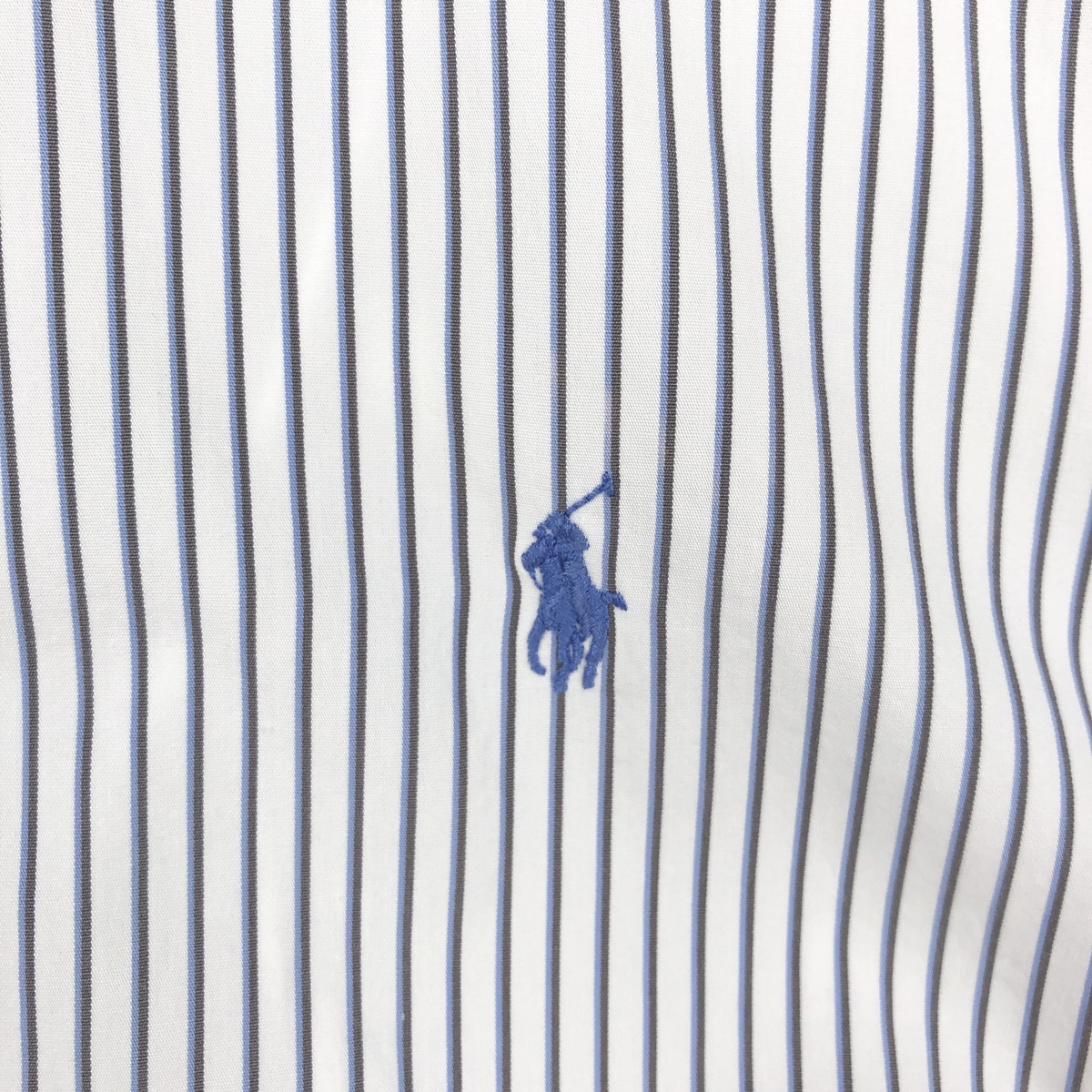 Ralph Lauren/ラルフローレン CLASSIC FIT 長袖 ボタンダウンストライプシャツ