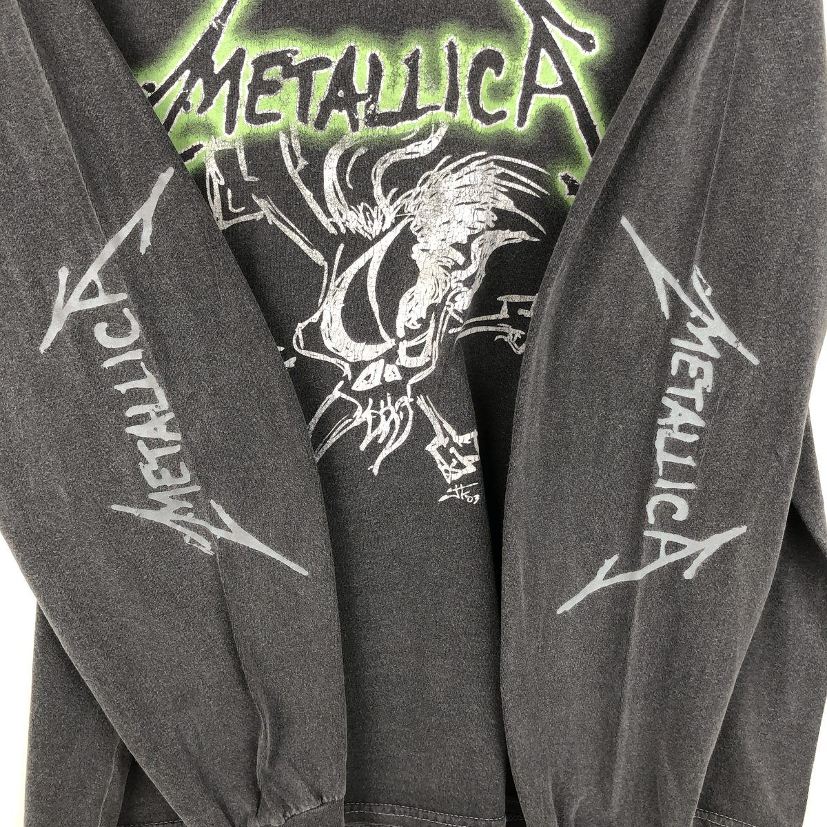 古着 METALLICA メタリカ ロンT バンドTシャツ バンT メンズM相当 /eaa678603 【中古】 【261012】