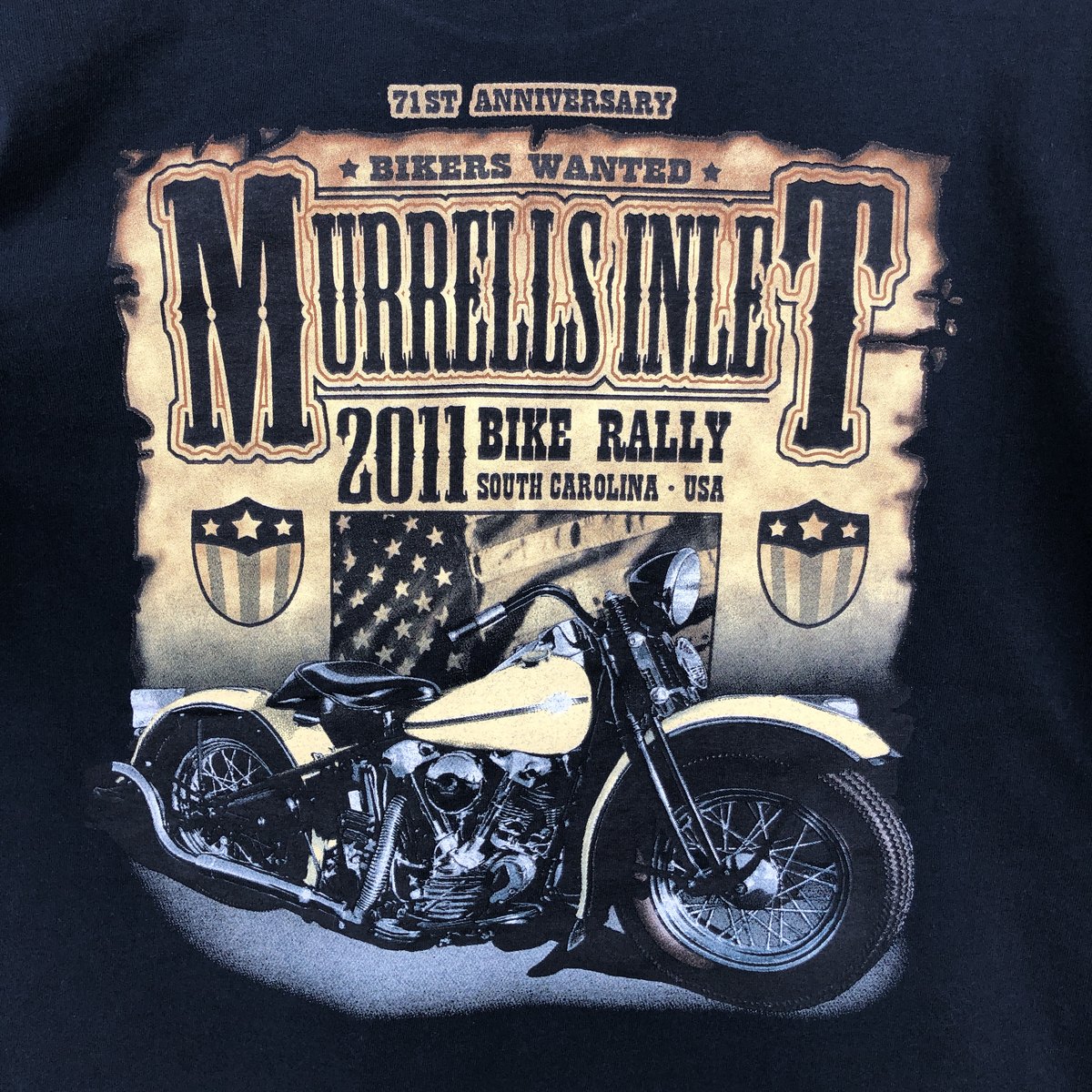 古着 ギルダン GILDAN モーターサイクル ロングTシャツ ロンT メンズL相当 /eaa678612 【中古】 【261012】