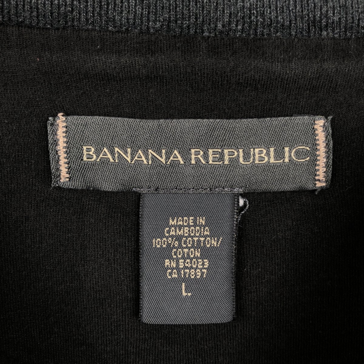 古着 00年代 バナナリパブリック BANANA REPUBLIC ロングTシャツ ロンT メンズL相当 /eaa678617 【中古】 【261014】