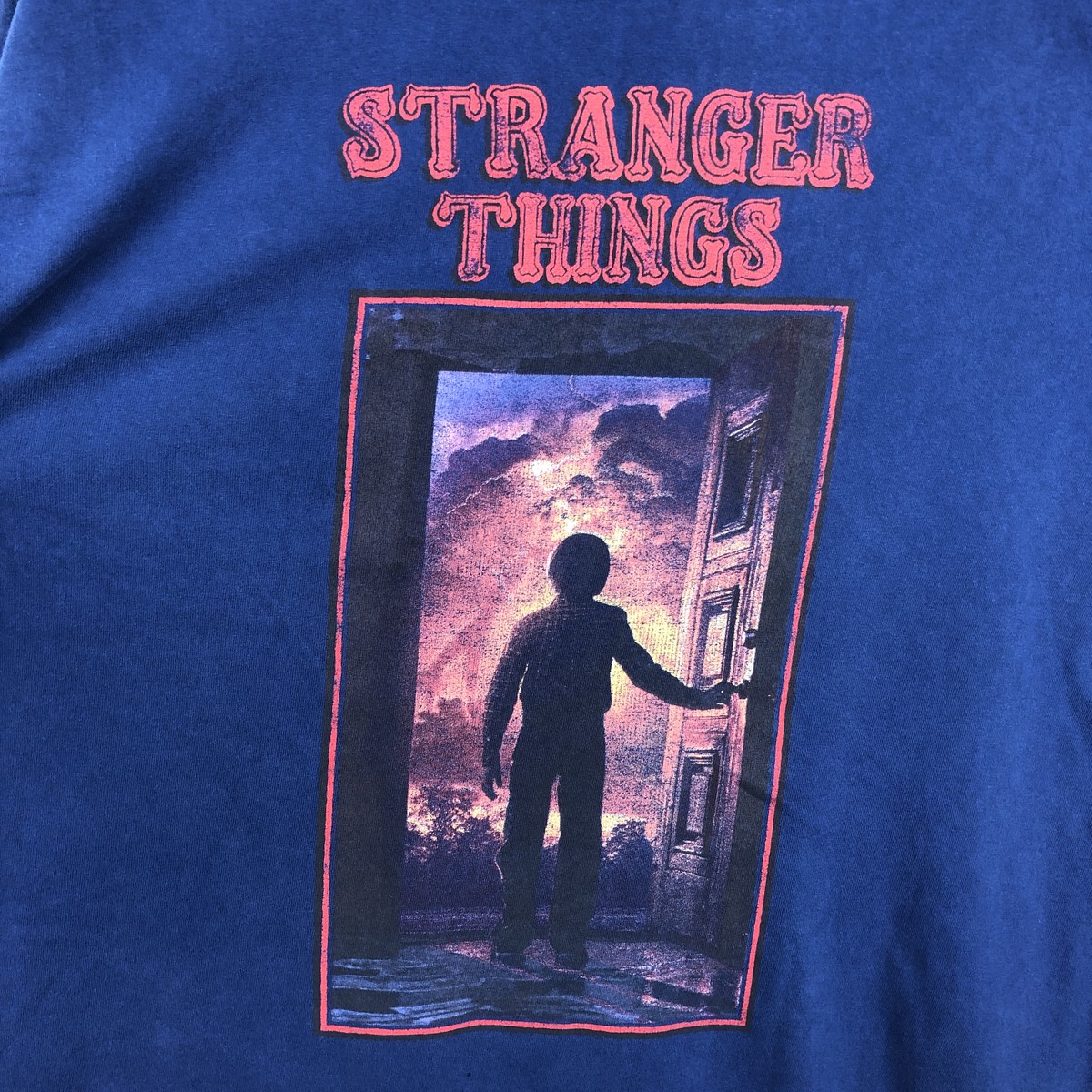 古着 STRANGER THINGS ストレンジャーシングス ロングTシャツ ロンT メンズXL相当 /eaa678633 【中古】 【261014】