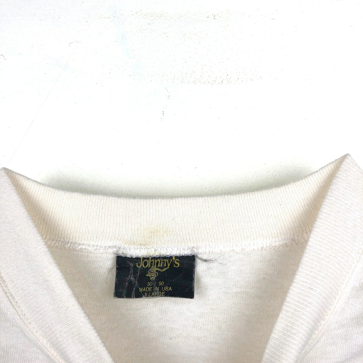 古着 Johnnys アニマル柄 ロングTシャツ ロンT USA製 メンズXL相当 /eaa678642 【中古】 【261012】