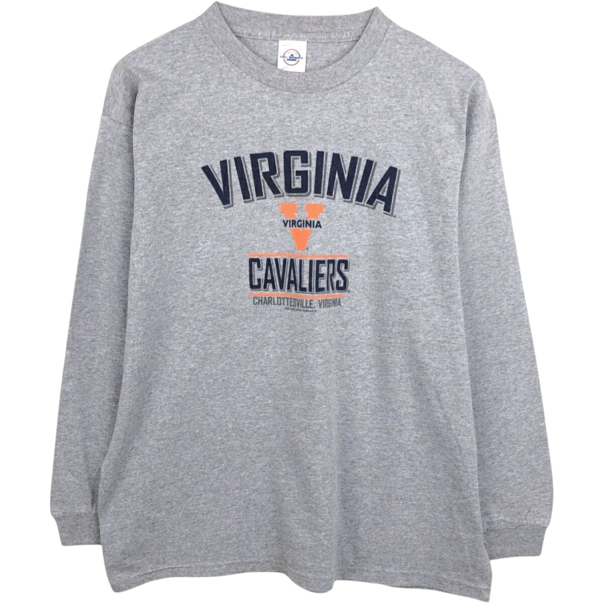 DELTA/デルタ University of Virginia  ロングTシャツ ロンT